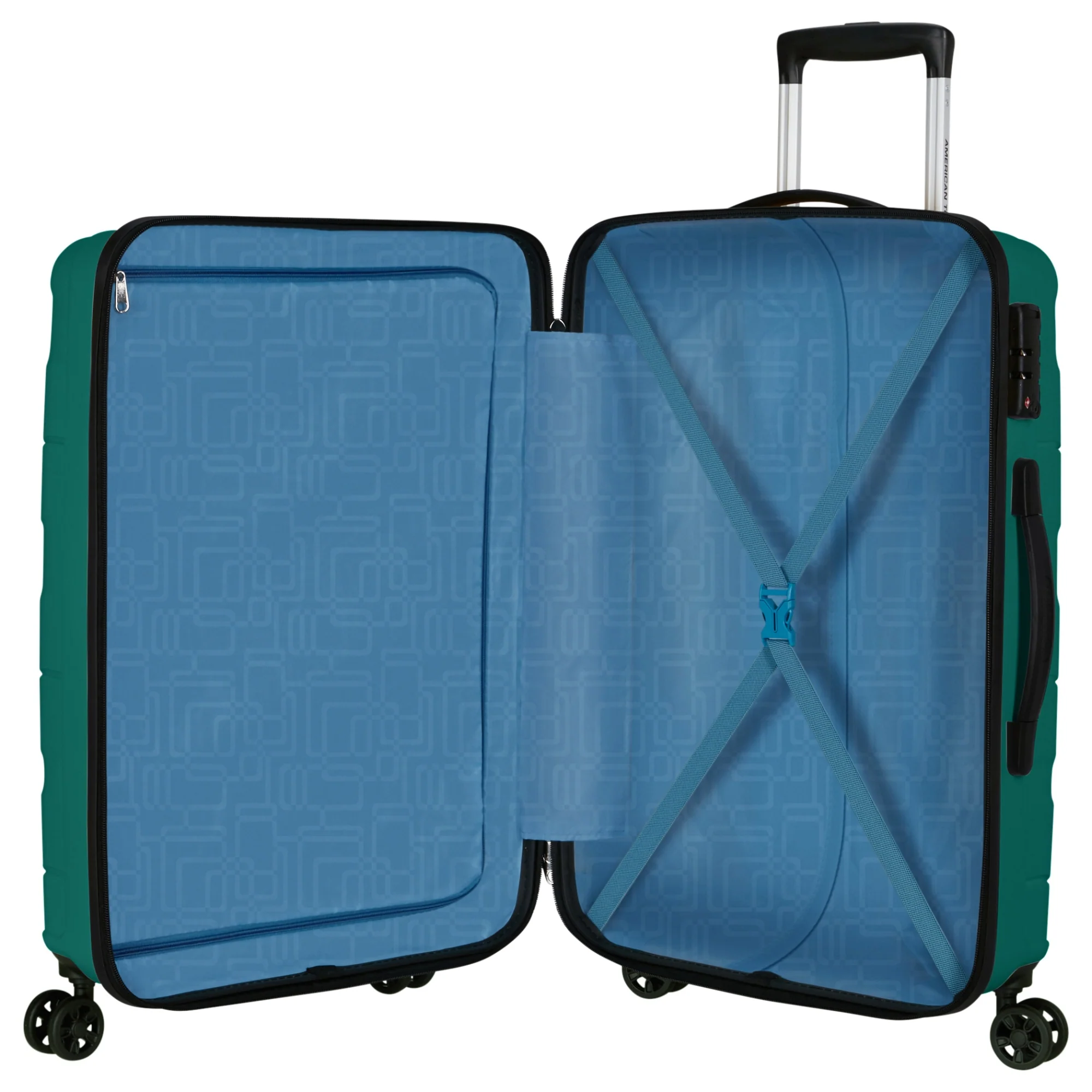 American Tourister Jetdriver 3.0 - 4-Rollen-Trolley 67 cm (sporty teal) - Image 6
