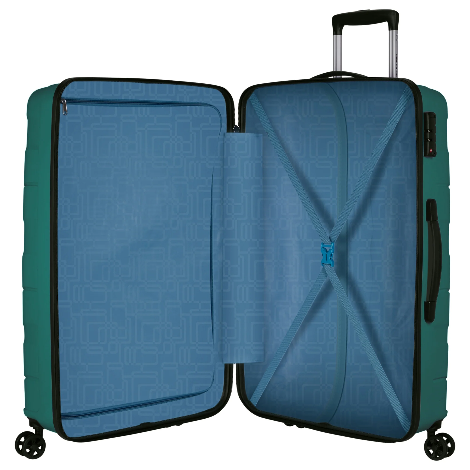 American Tourister Jetdriver 3.0 - 4-Rollen-Trolley 78 cm (sporty teal) - Image 6
