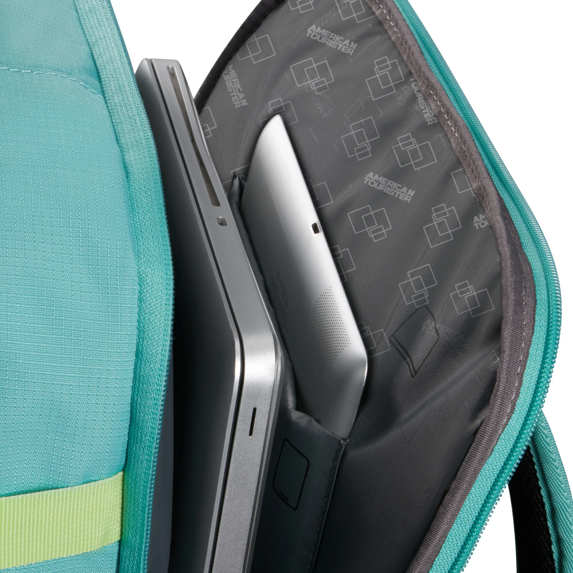 American Tourister Take2Cabin - Reiserucksack 15.6" M 45 cm (türkis) - Image 6