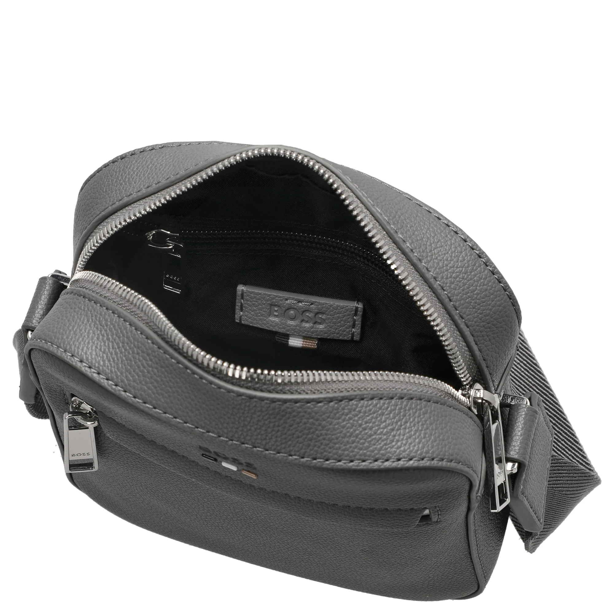 BOSS Ray NS - Umhängetasche 18 cm (medium grey) - Image 7