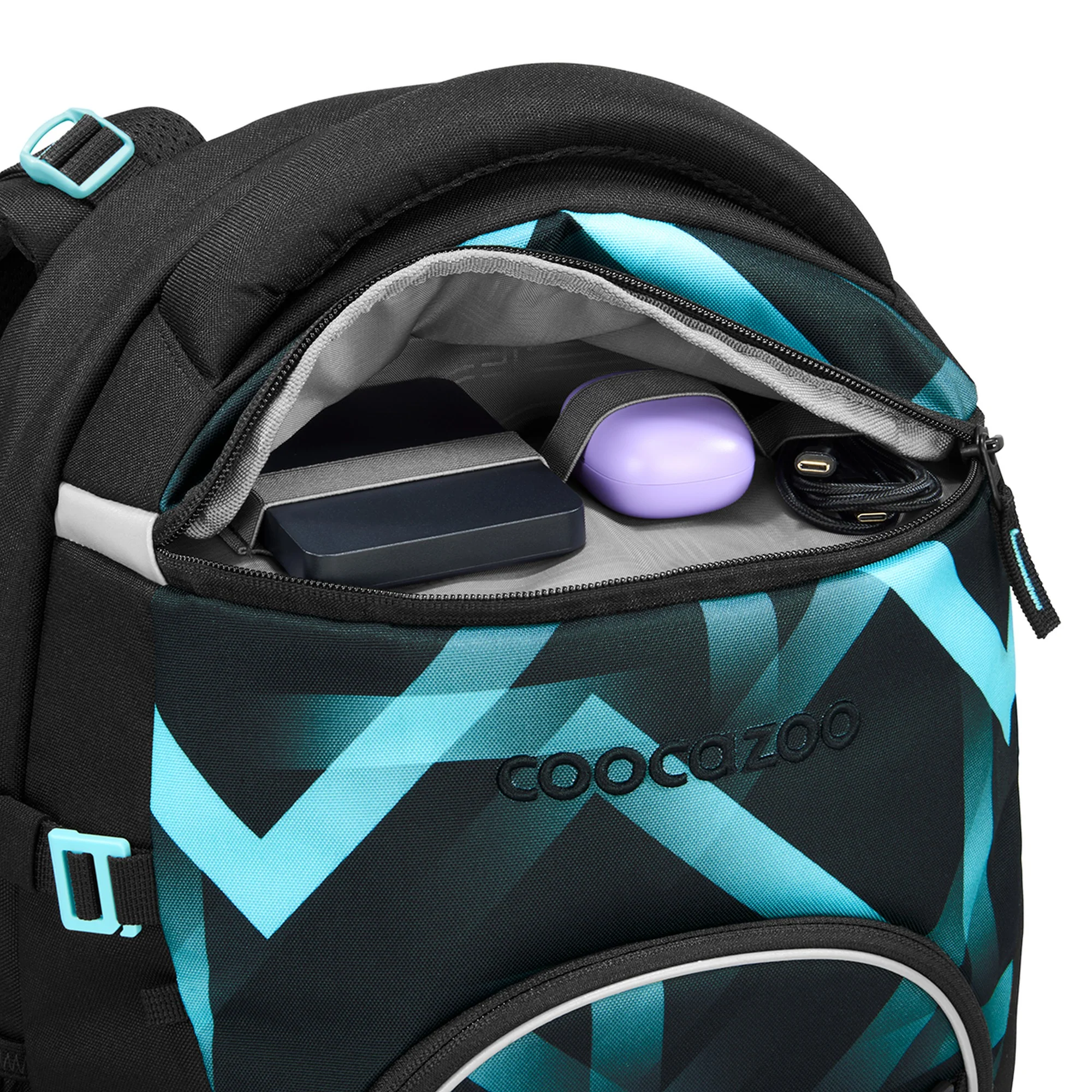 Coocazoo Byte - Schulrucksack 46 cm (Laser Lights) - Image 7