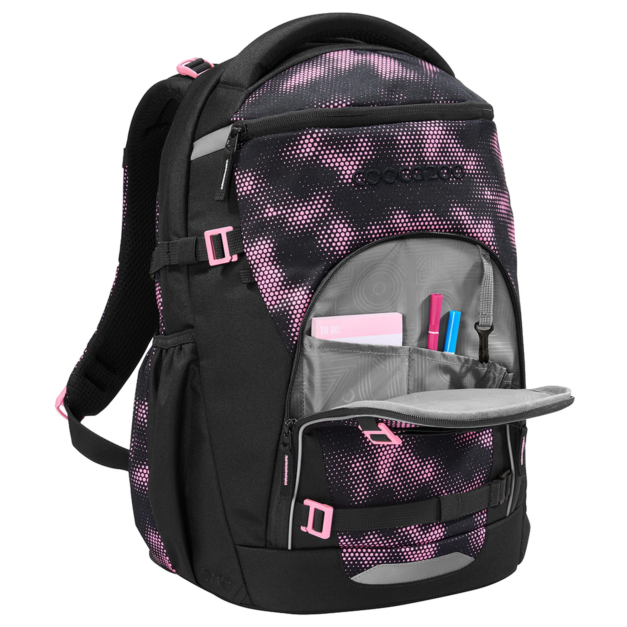 Coocazoo Byte - Schulrucksack 46 cm (Pink Illusion) - Image 5