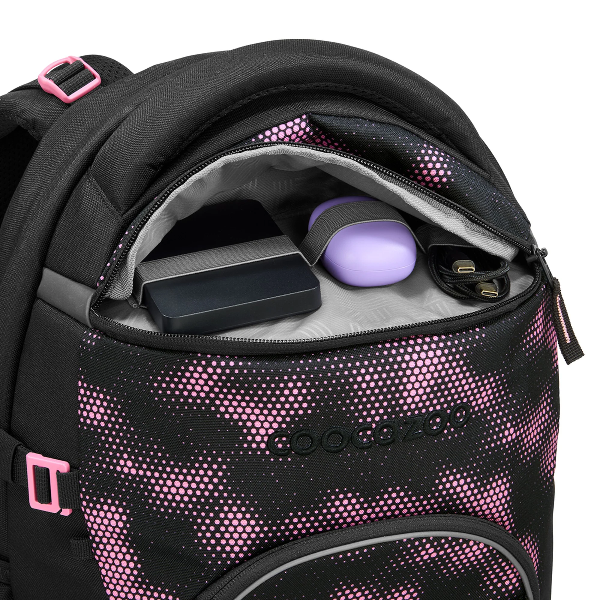 Coocazoo Byte - Schulrucksack 46 cm (Pink Illusion) - Image 7