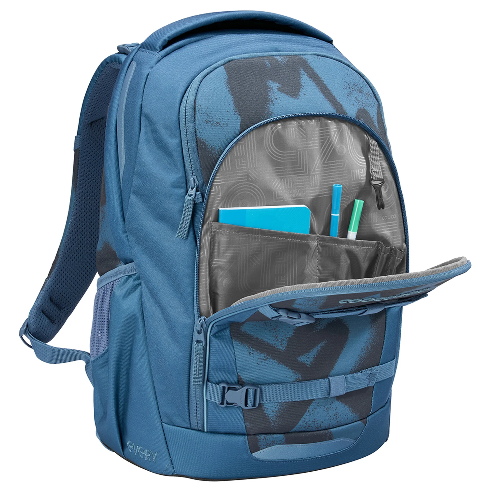 Coocazoo Every - Schulrucksack 44 cm (Graffiti Groove) - Image 5