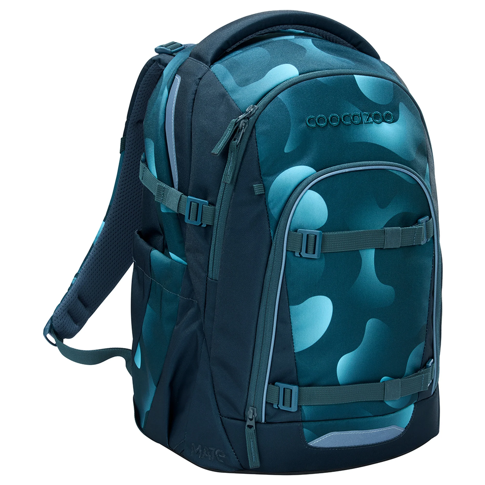 Coocazoo Mate - Schulrucksack 44 cm (Aqua Flow) - Image 2