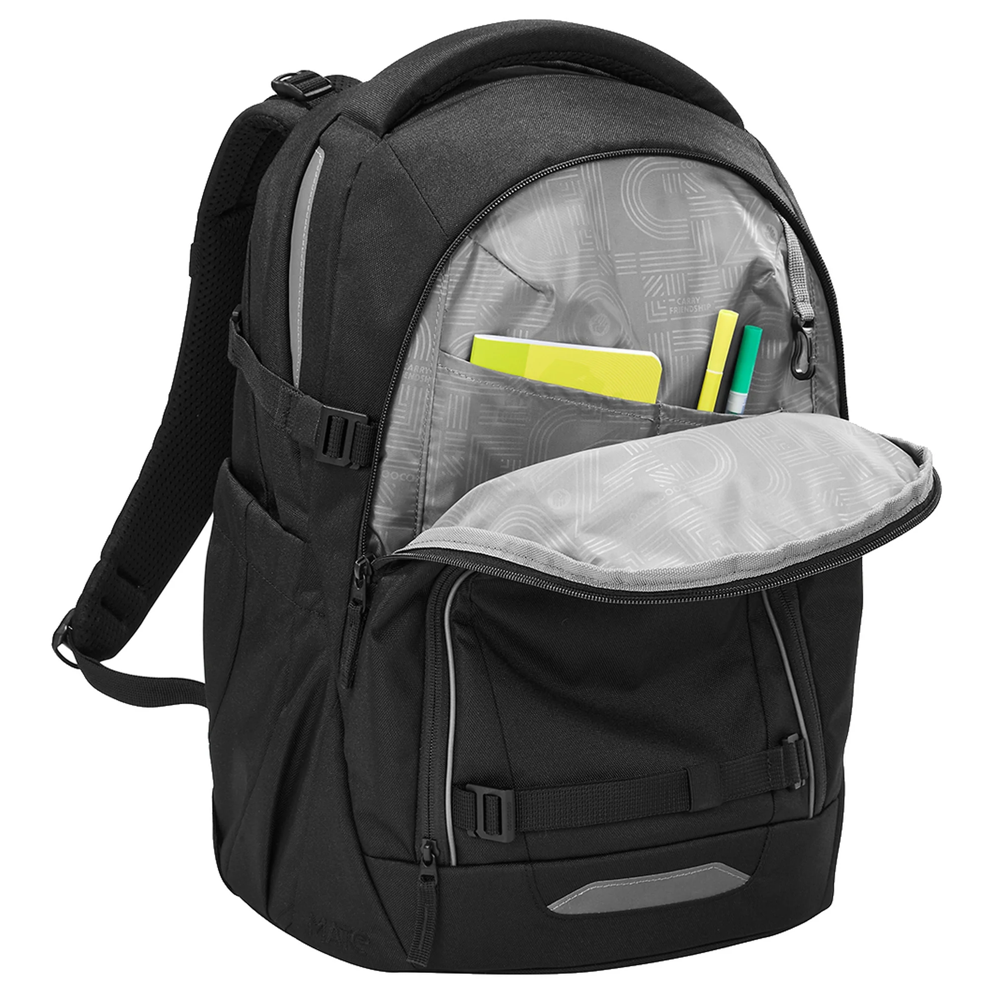Coocazoo Mate - Schulrucksack 44 cm (Black Coal) - Image 5
