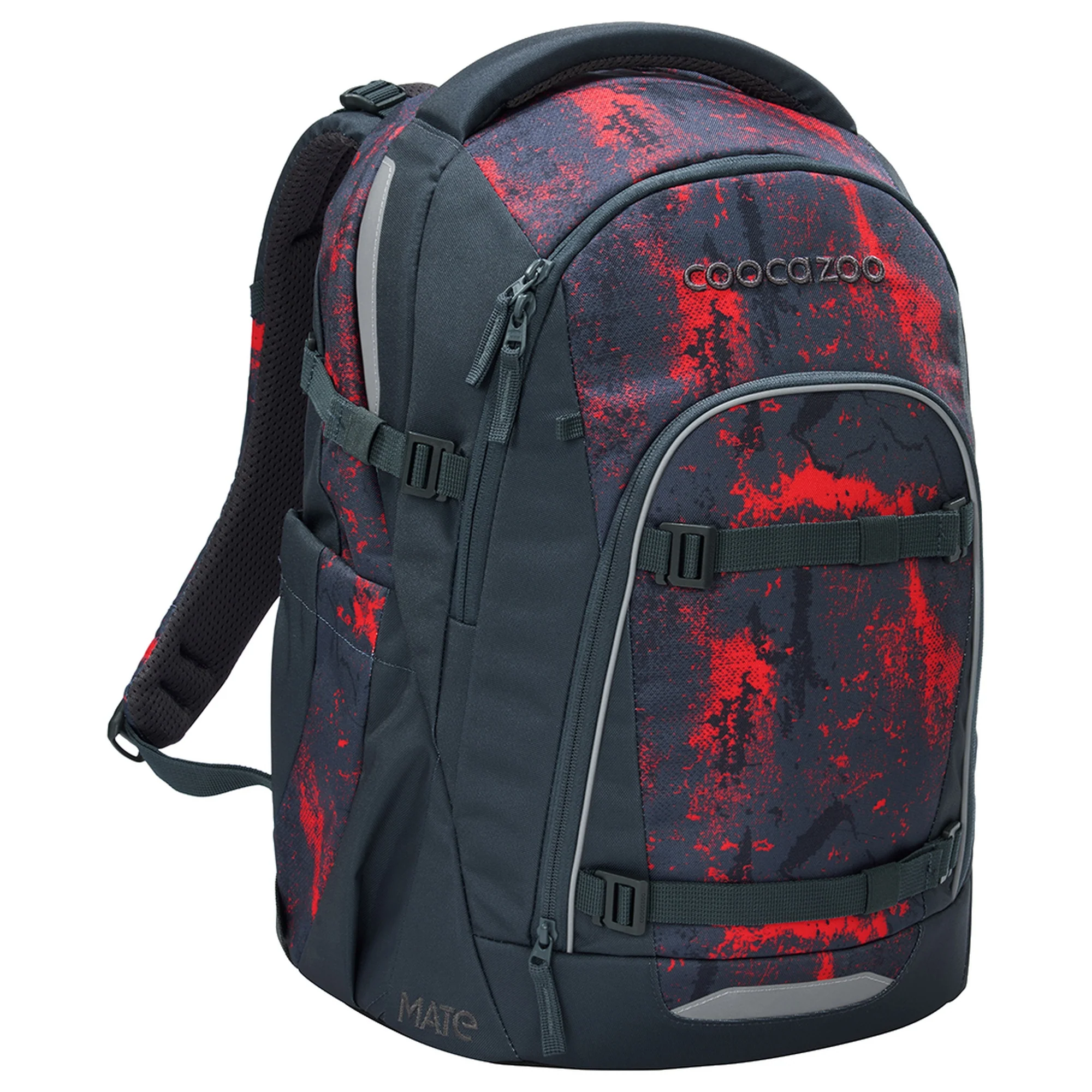 Coocazoo Mate - Schulrucksack 44 cm (Broken Black) - Image 2