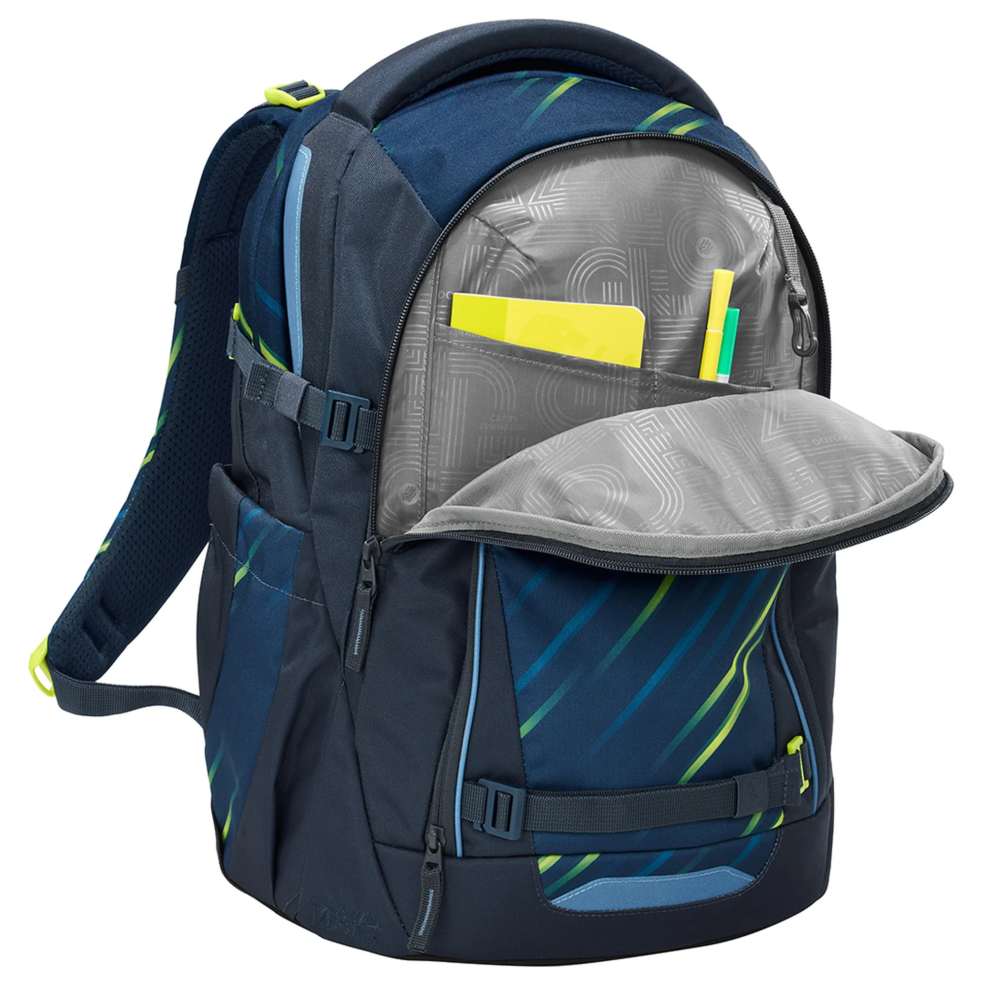 Coocazoo Mate - Schulrucksack 44 cm (Fast Lime) - Image 5