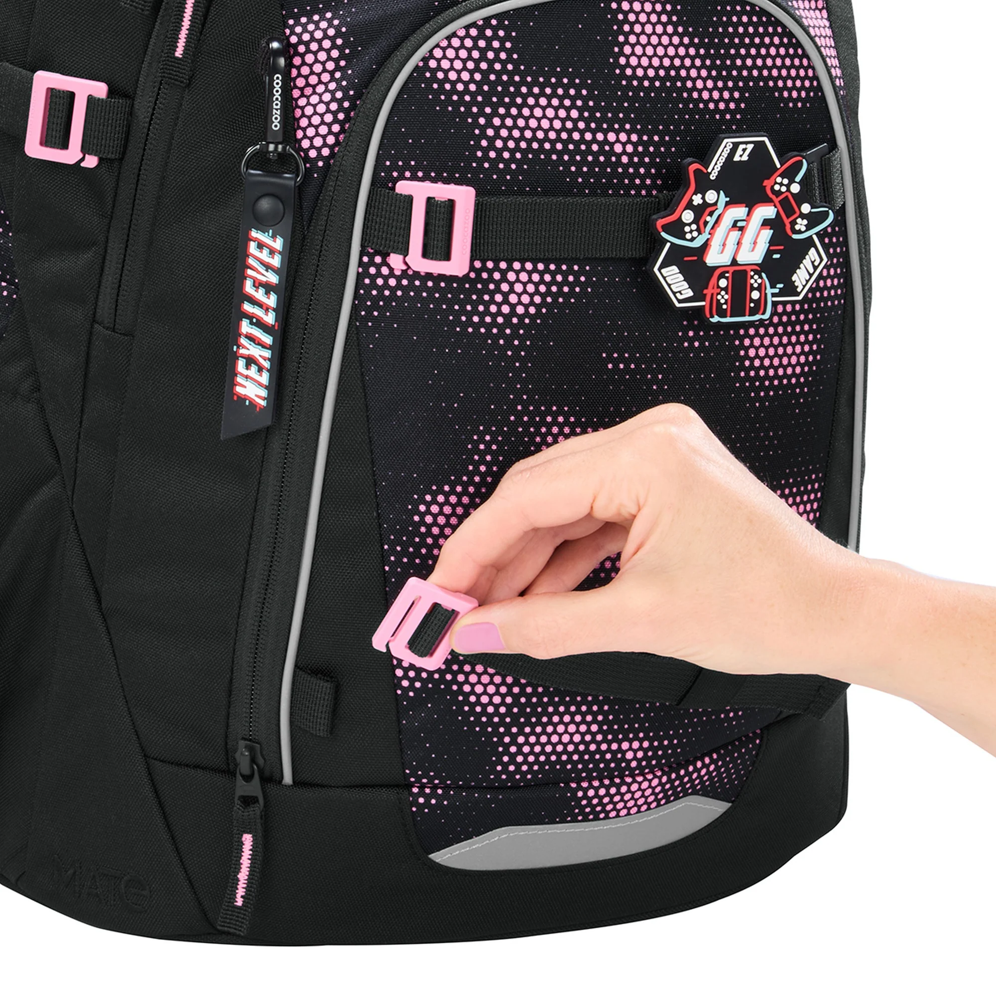 Coocazoo Mate - Schulrucksack 44 cm (Pink Illusion) - Image 8