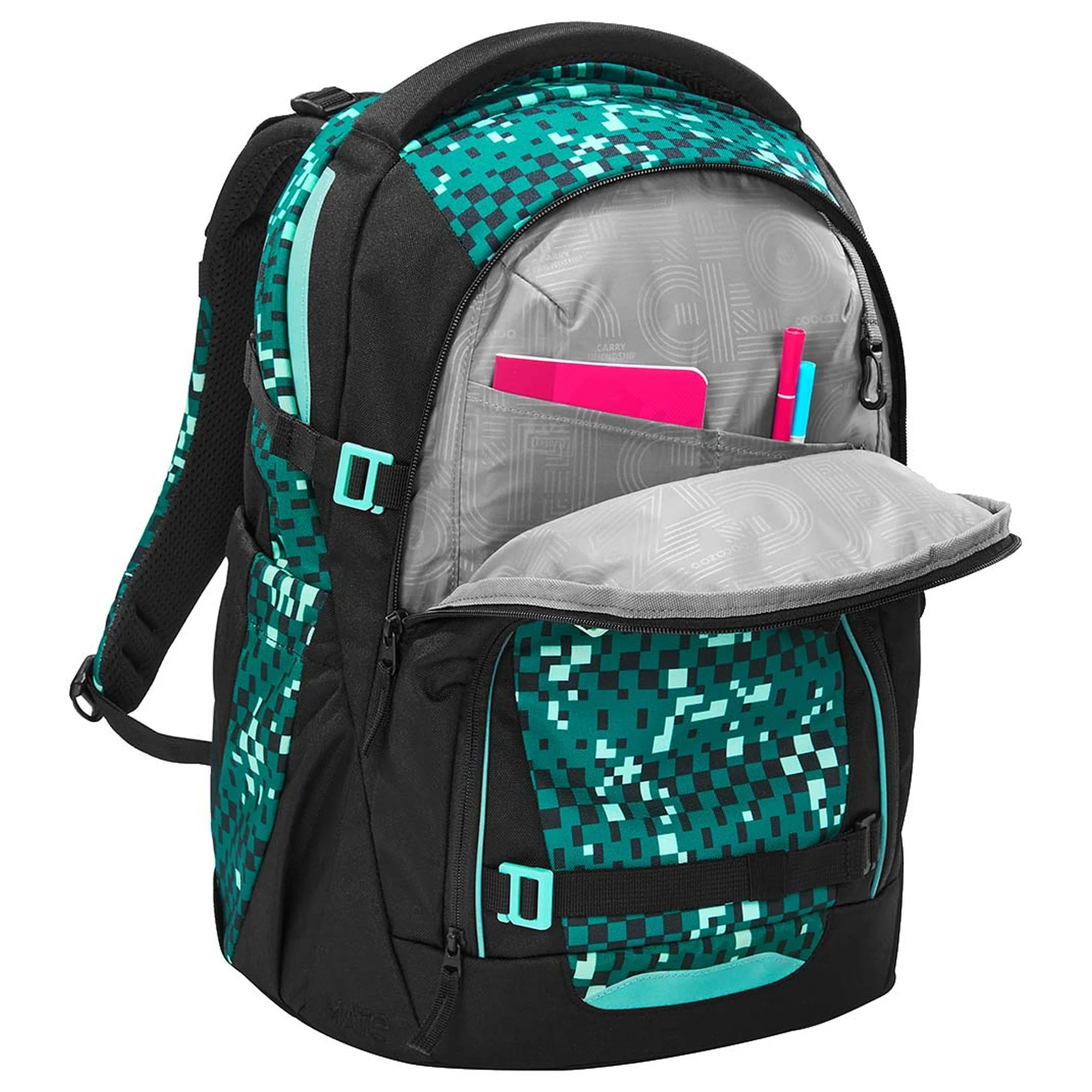 Coocazoo Mate - Schulrucksack 44 cm (Pixel Blox) - Image 5