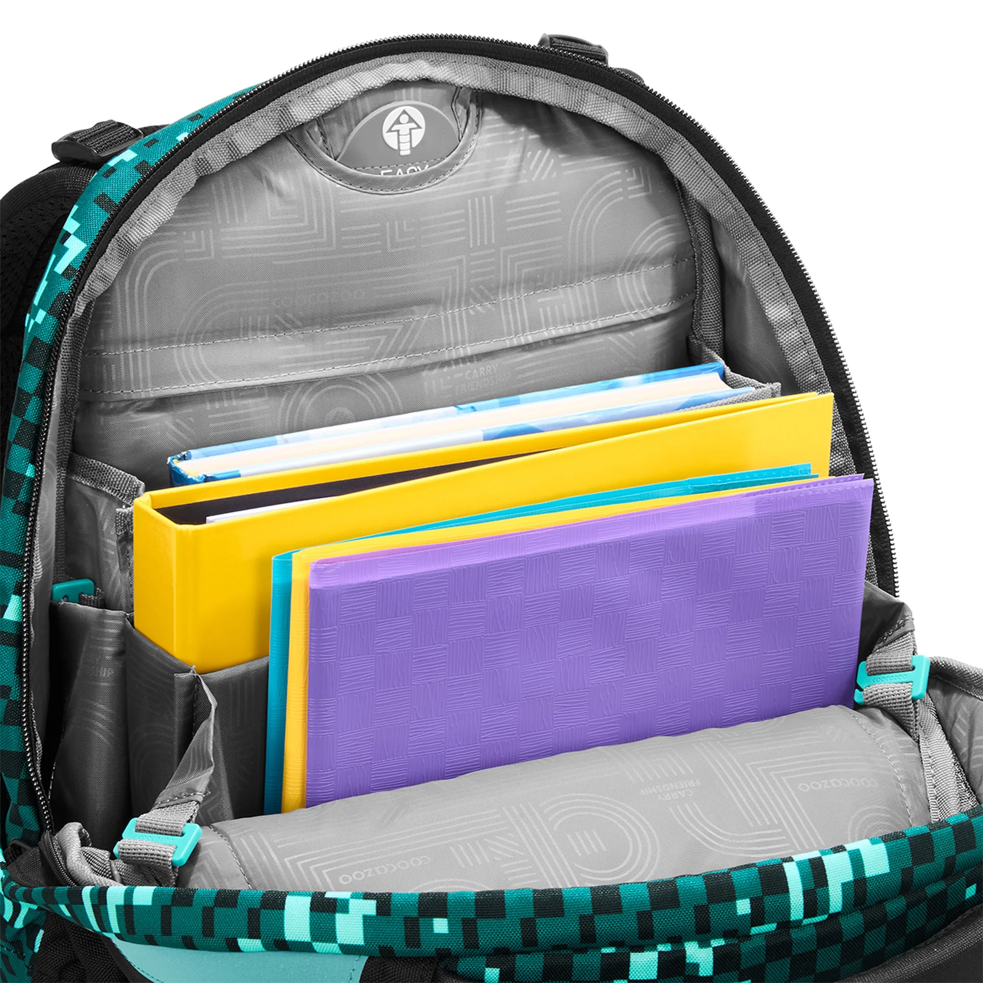 Coocazoo Mate - Schulrucksack 44 cm (Pixel Blox) - Image 7