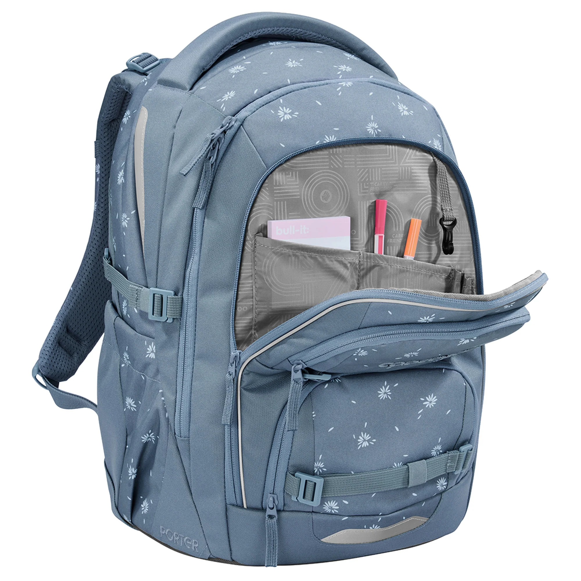 Coocazoo Porter - Schulrucksack 44 cm (Bloomy Daisy) - Image 5