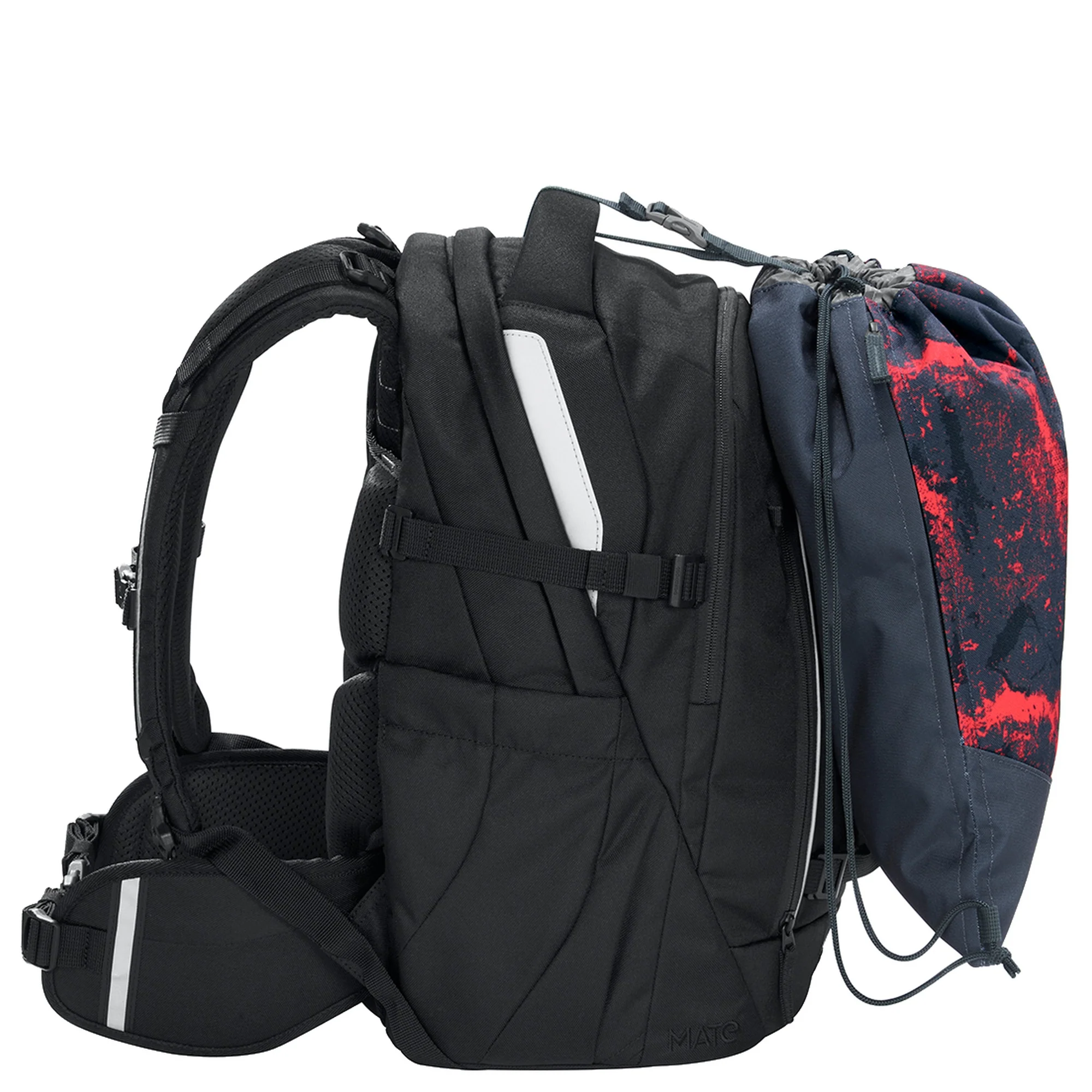 Coocazoo Zubehör - Turnbeutel 43 cm (Broken Black) - Image 2