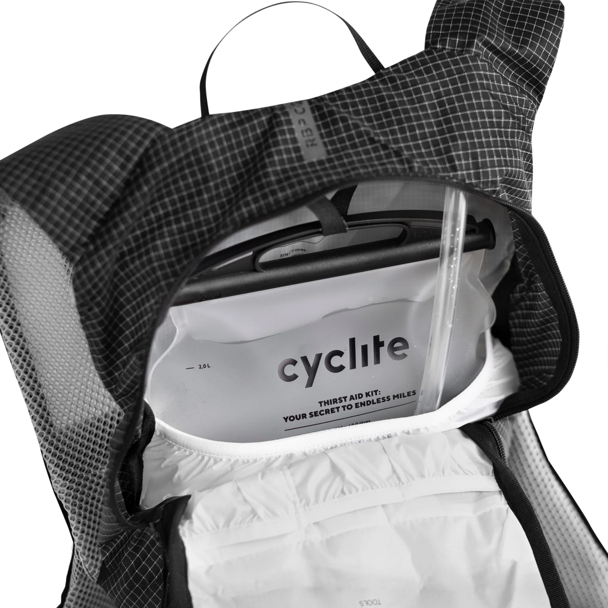 Cyclite Hydration Bladder / 01 - Trinkblase 2 Liter (transparent) - Image 2