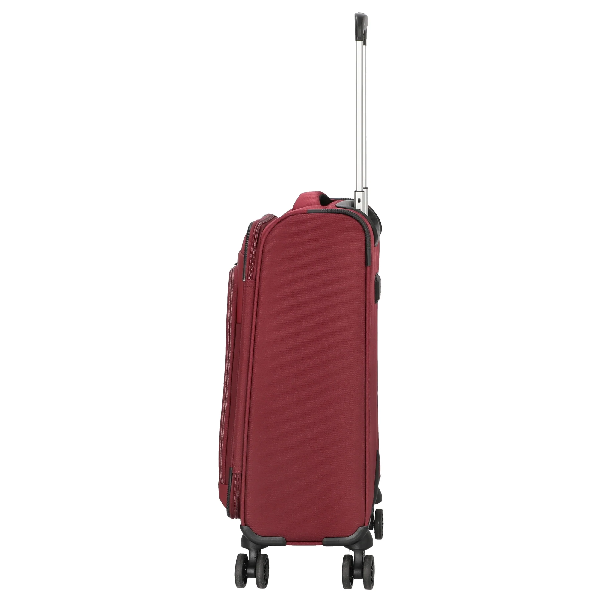 D&N Travel Line 9504 - 4-Rollen-Kabinentrolley S 55 cm (dark red) - Image 3