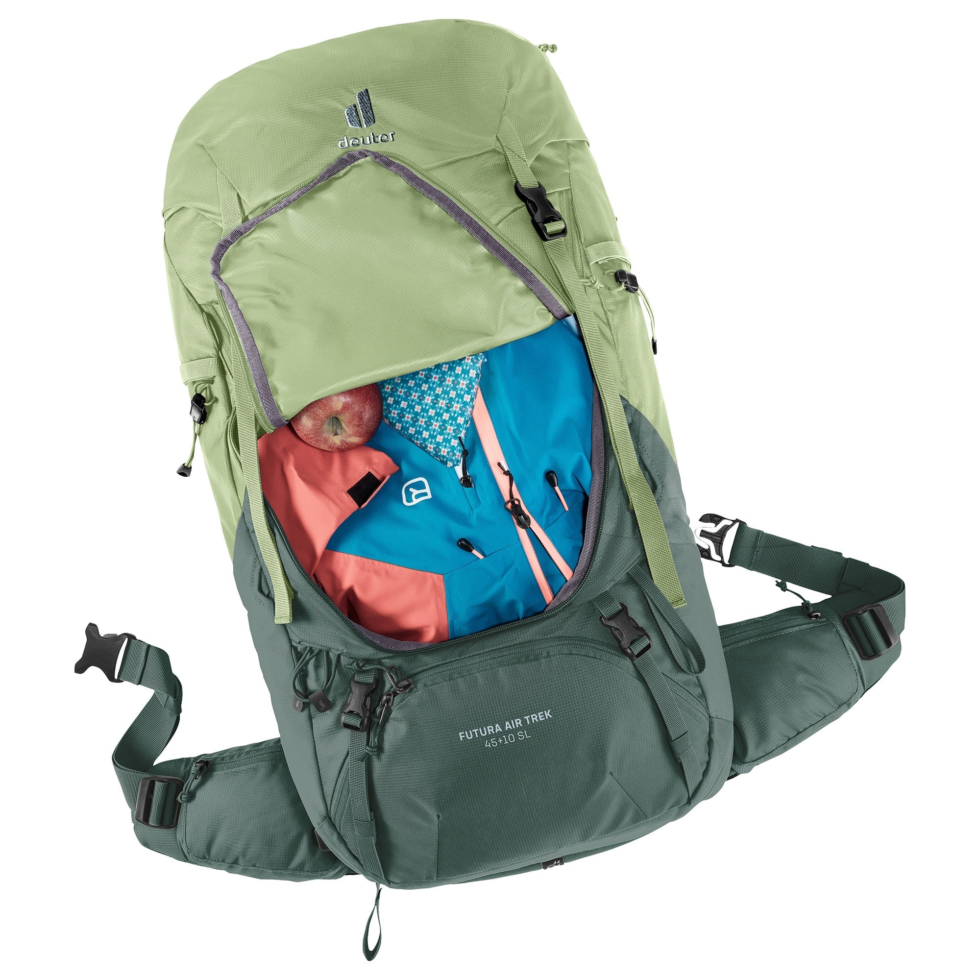 Deuter Futura Air Trek 45 + 10 SL - Women's Trekkingrucksack 72 cm (grove-ivy) - Image 6