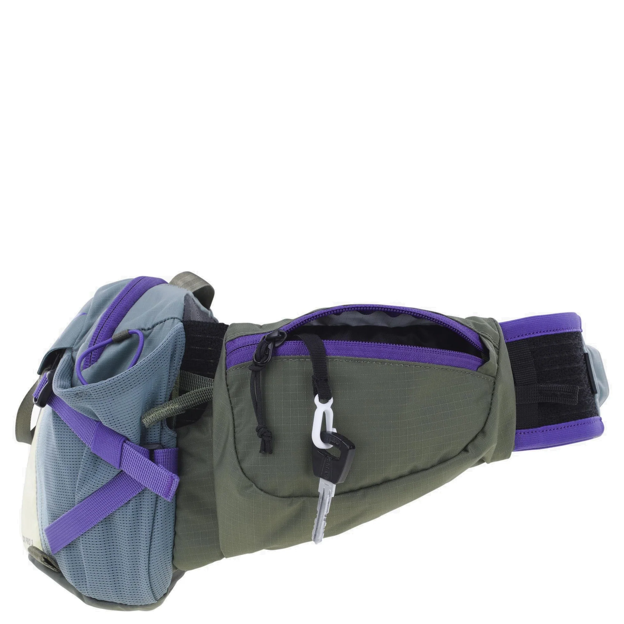 Evoc Hip Pack Pro 3 Hydration 1.5L - Gürteltasche 28 cm (steel/violet/dark olive) - Image 6