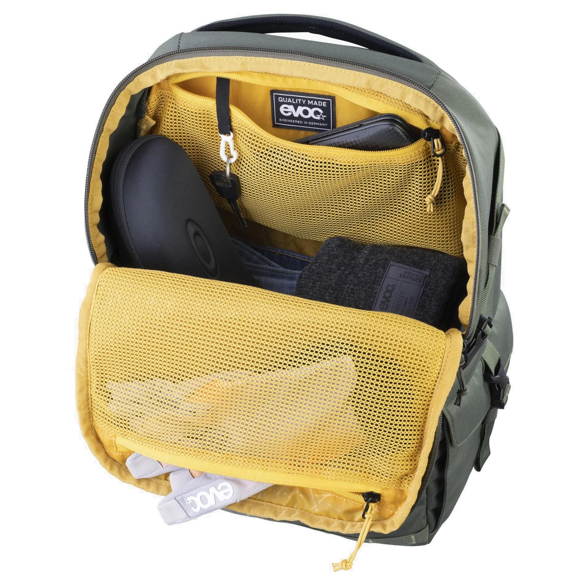 Evoc Travel Backpack 22 - Rucksack 50 cm (dark olive) - Image 6
