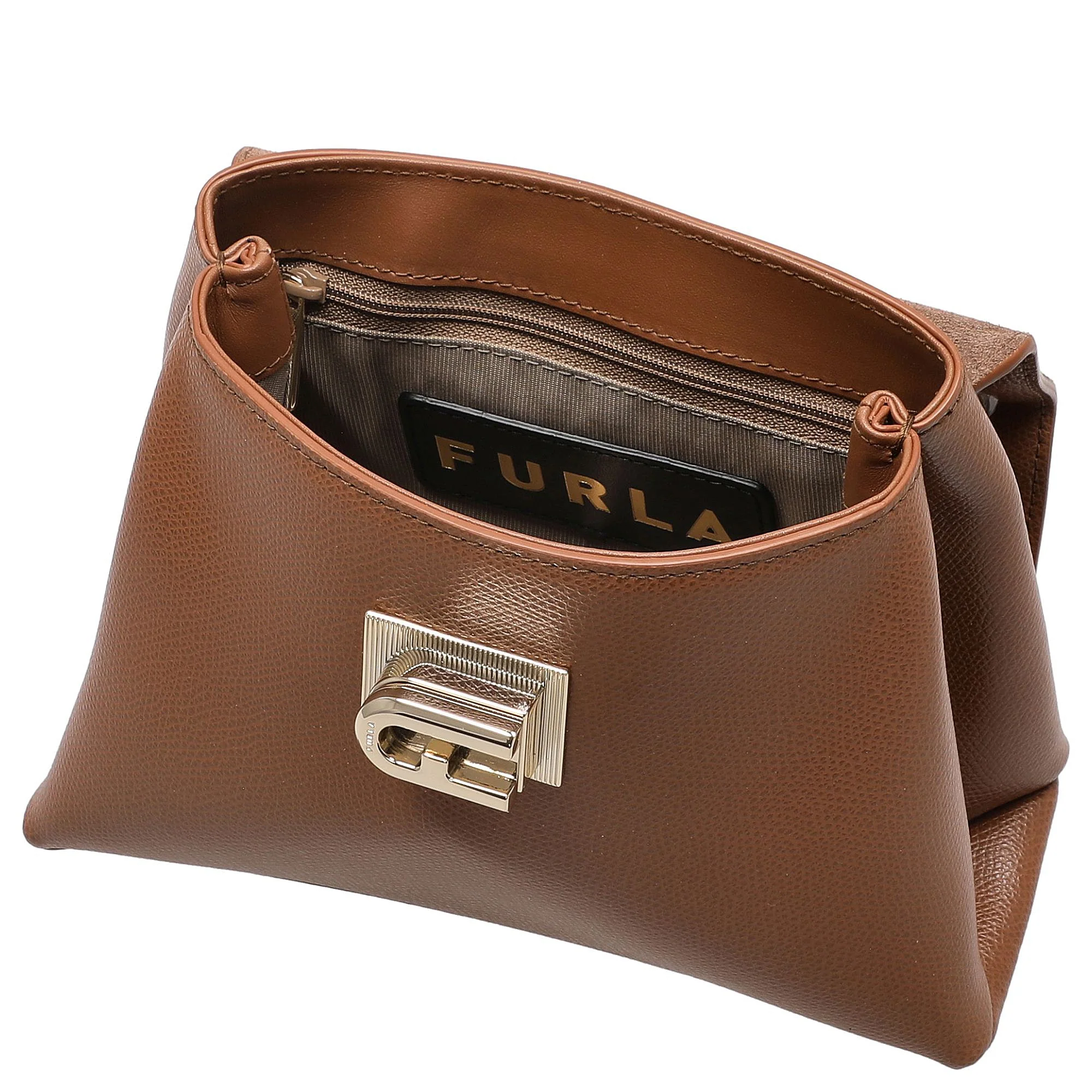 Furla 1927 Mini Top Handle - Abendtasche 21 cm (cognac) - Image 6
