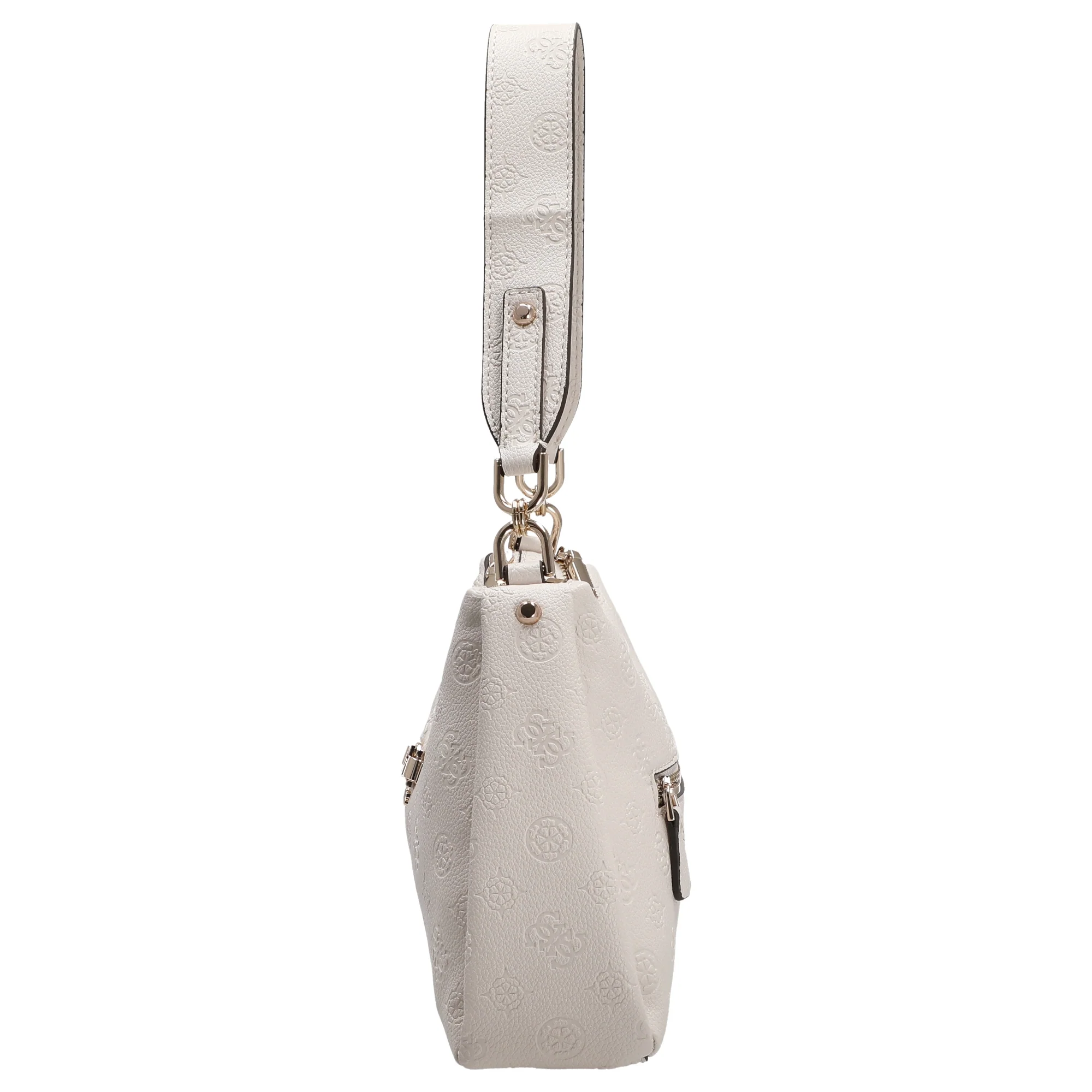 Guess Anise Double Zip - Schultertasche 28.5 cm (stone logo) - Image 3
