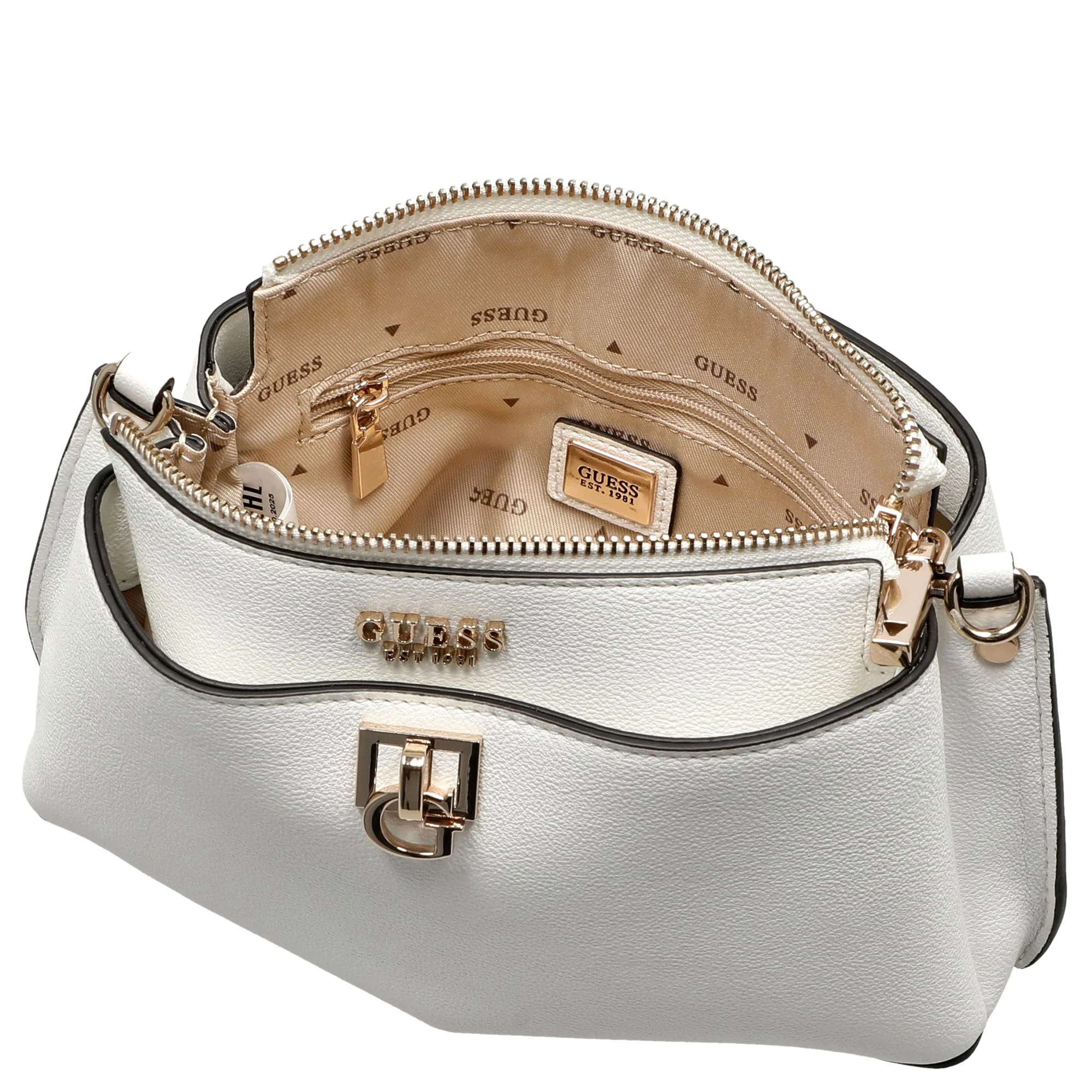 Guess Bianca Mini - Umhängetasche 21 cm (white) - Image 6