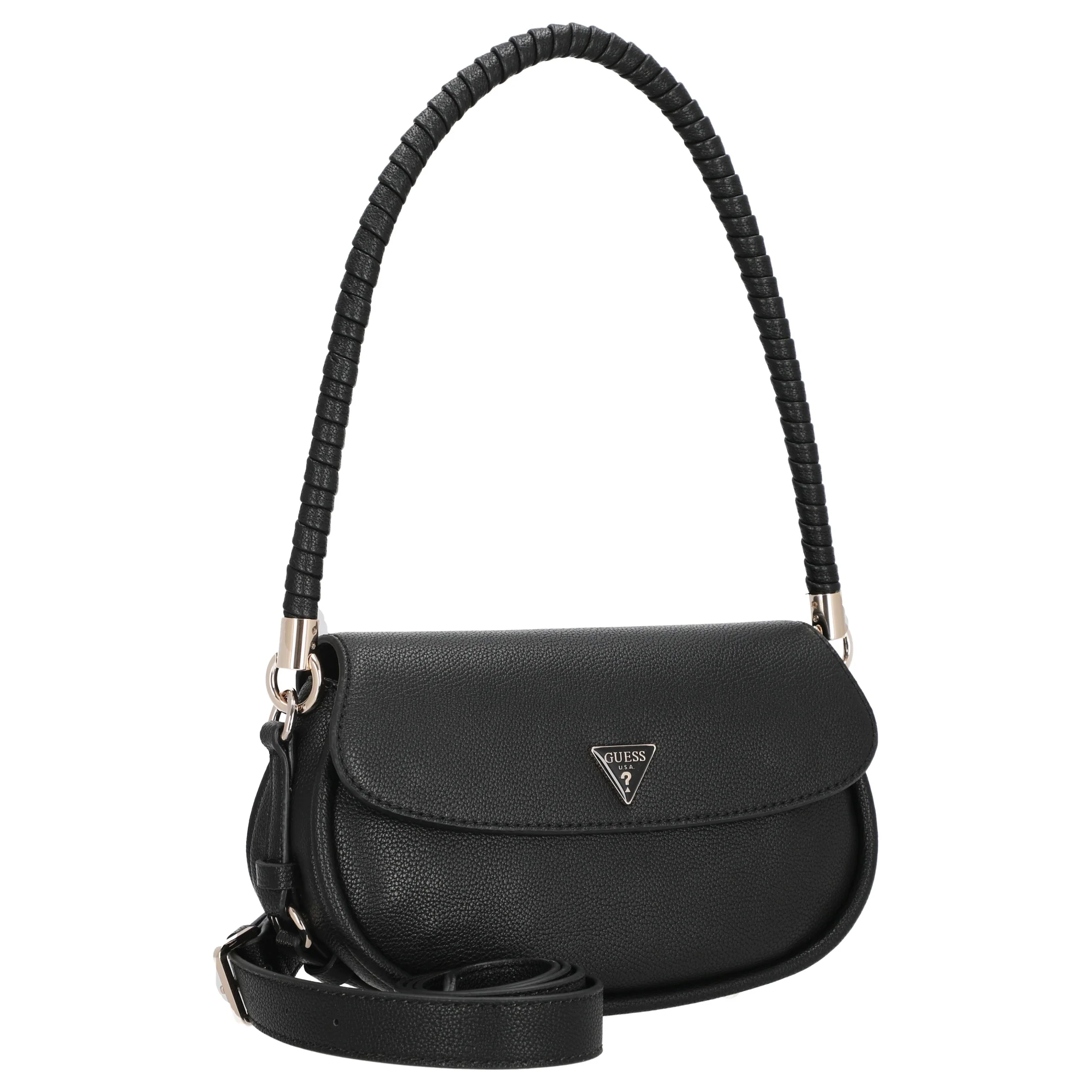 Guess Danya Flap - Schultertasche 25 cm (black) - Image 5