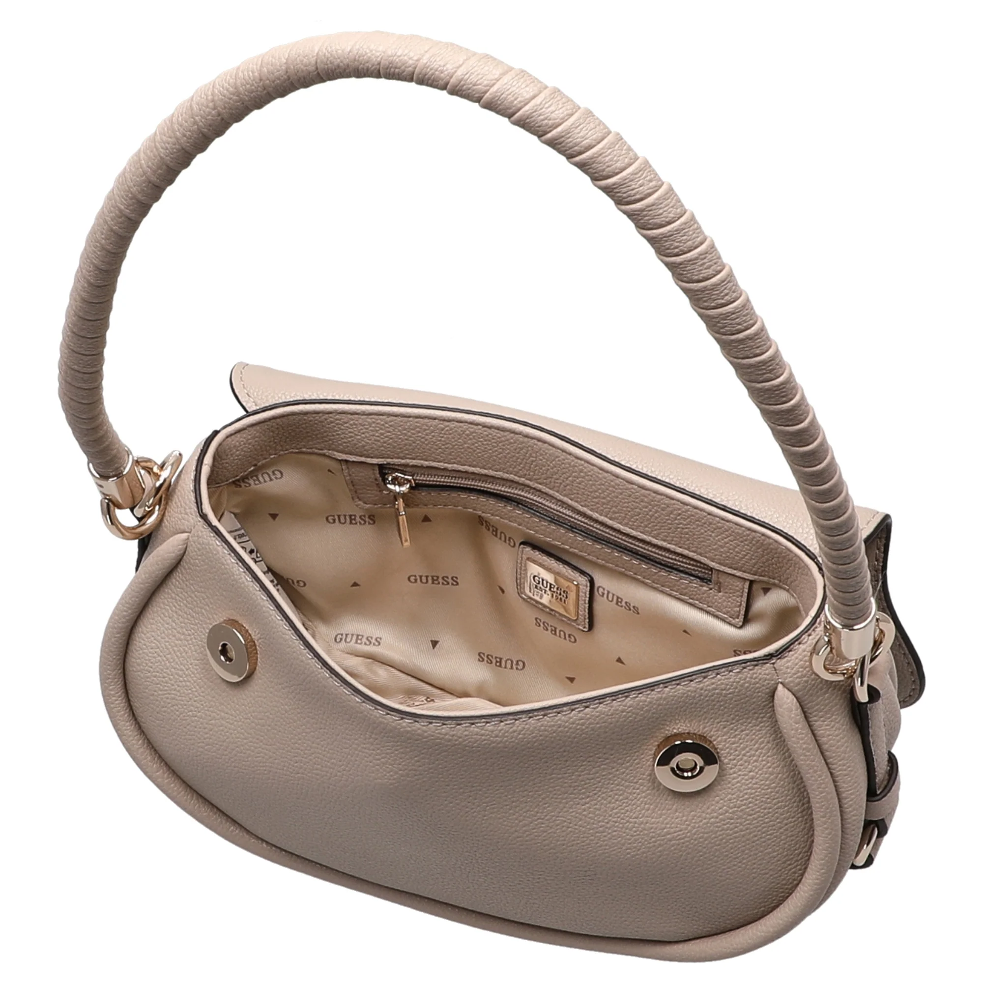 Guess Danya Flap - Schultertasche 25 cm (taupe) - Image 6