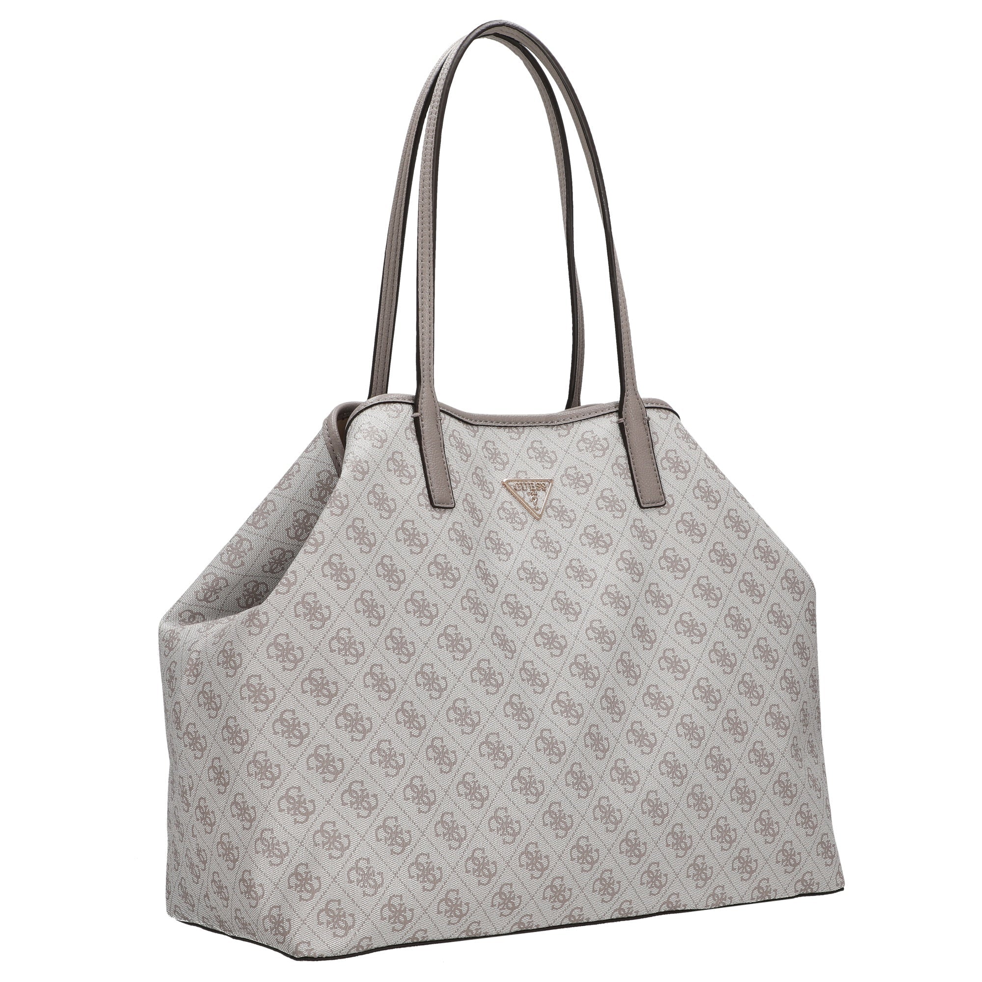 Guess Eco Victtoria - Shopper 2in1 L 40 cm (dark taupe logo) - Image 5