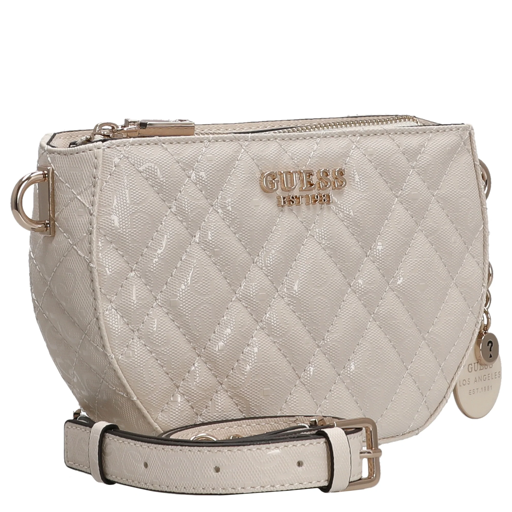 Guess Isemay Mini - Umhängetasche (off white) - Image 5