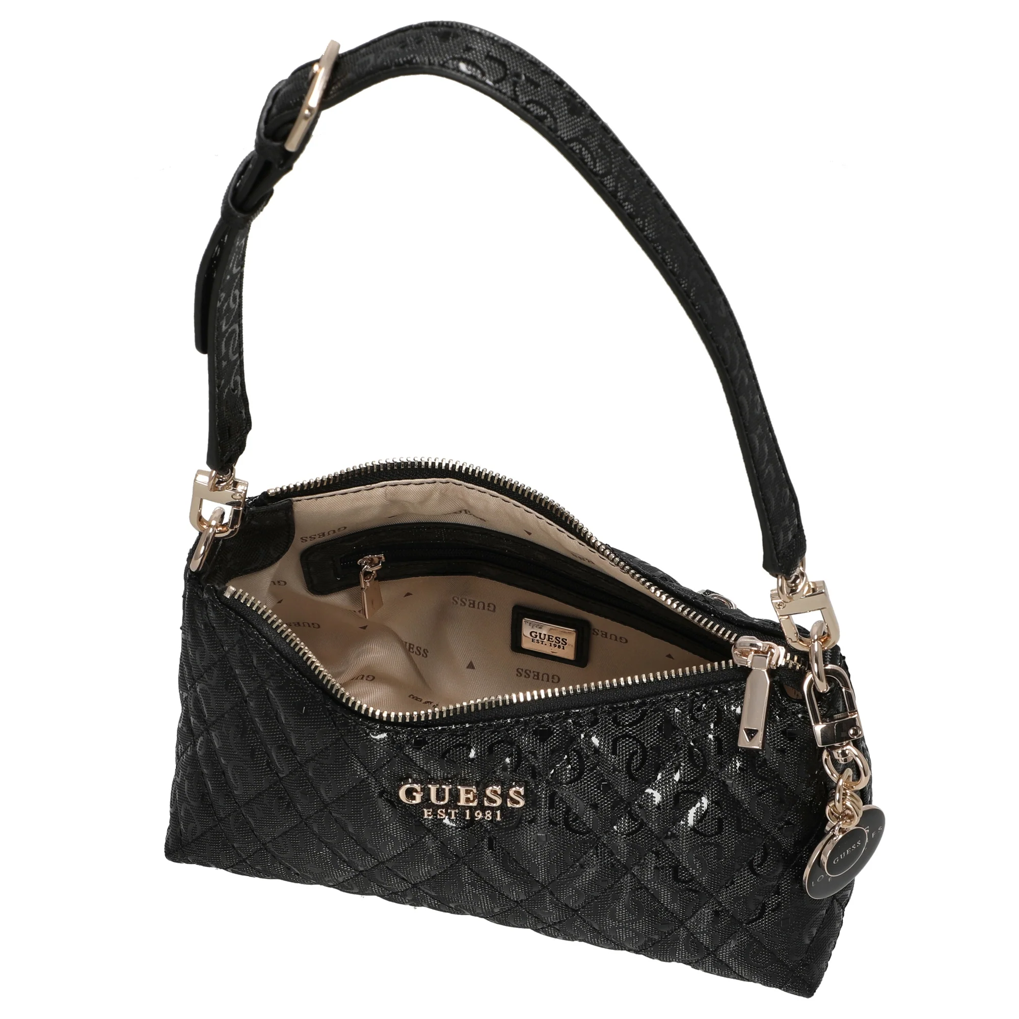 Guess Isemay - Schultertasche (black) - Image 6