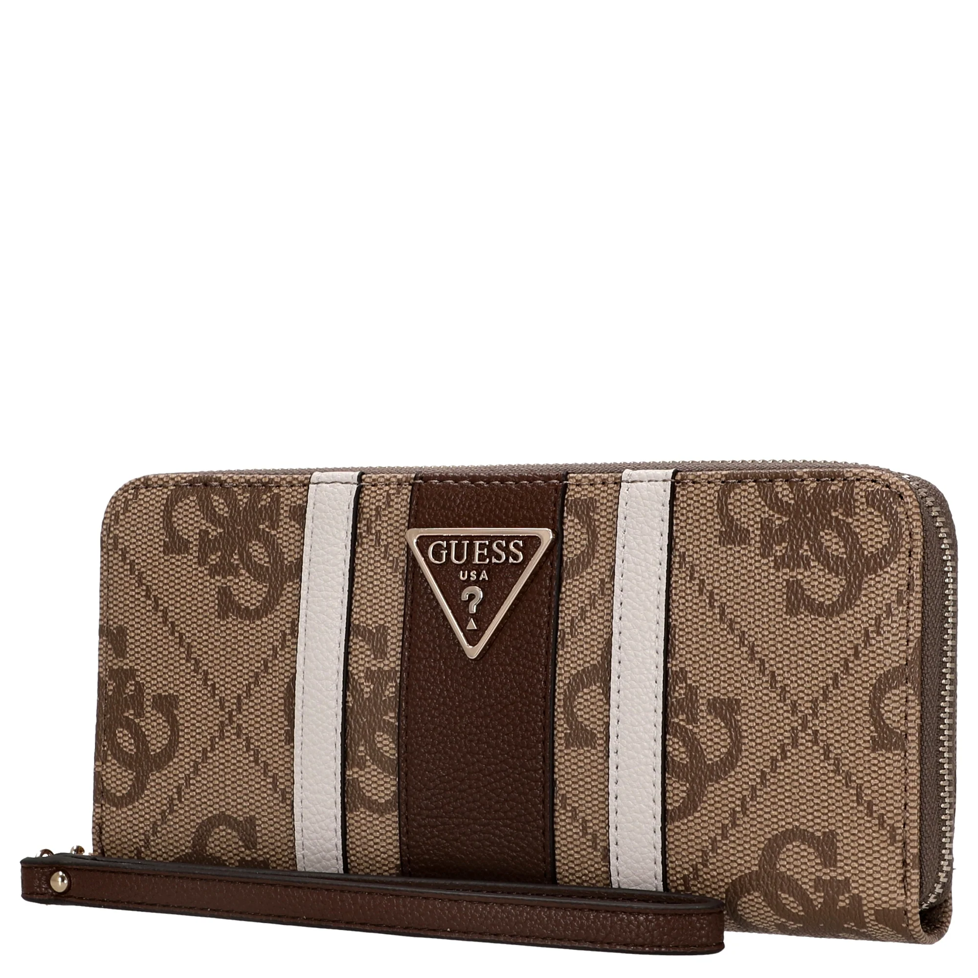 Guess Laurel II - Geldbörse 12cc 20 cm (latte logo/brown) - Image 4