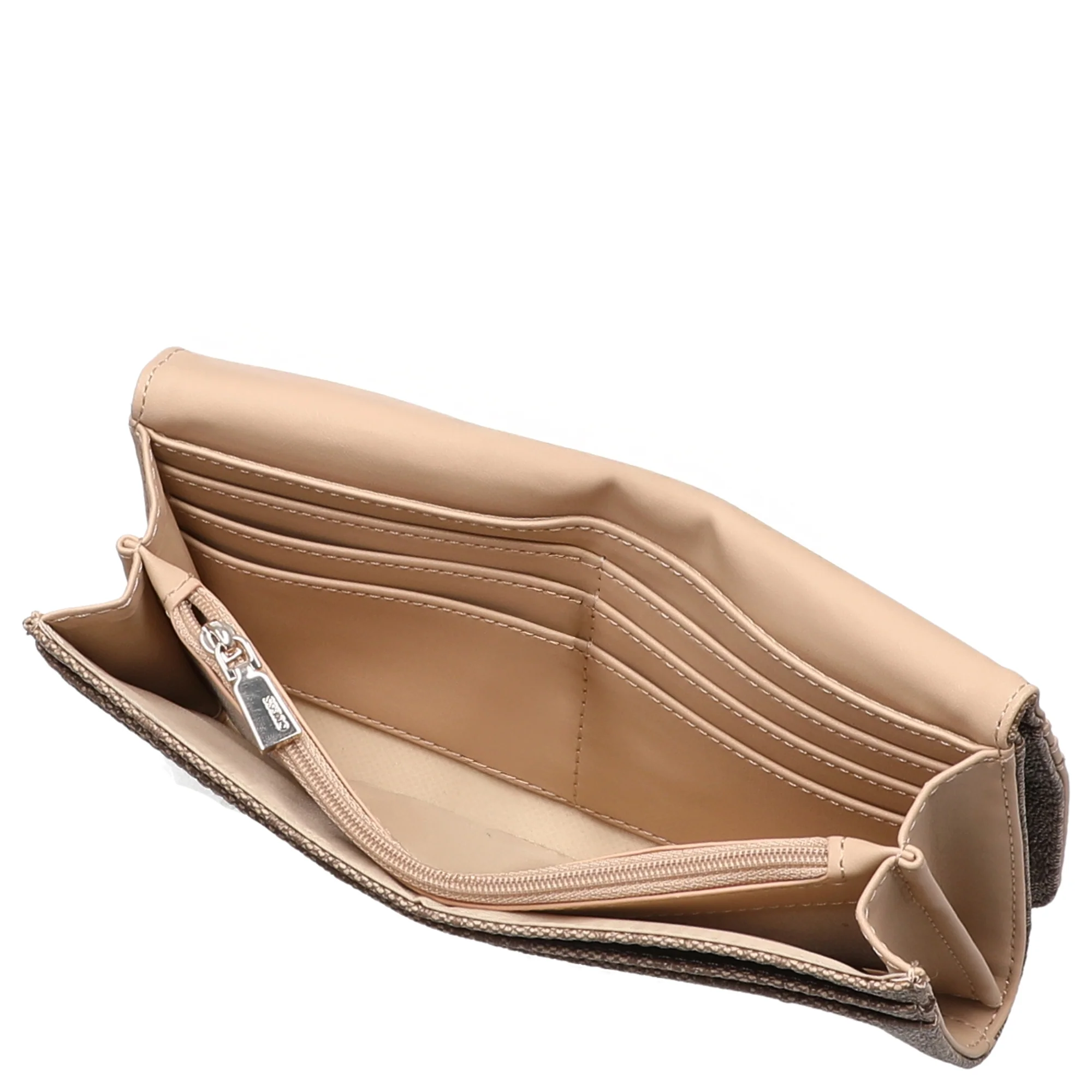Guess Laurel ll SLG Flap - Geldbörse 6cc 20 cm (latte logo) - Image 2