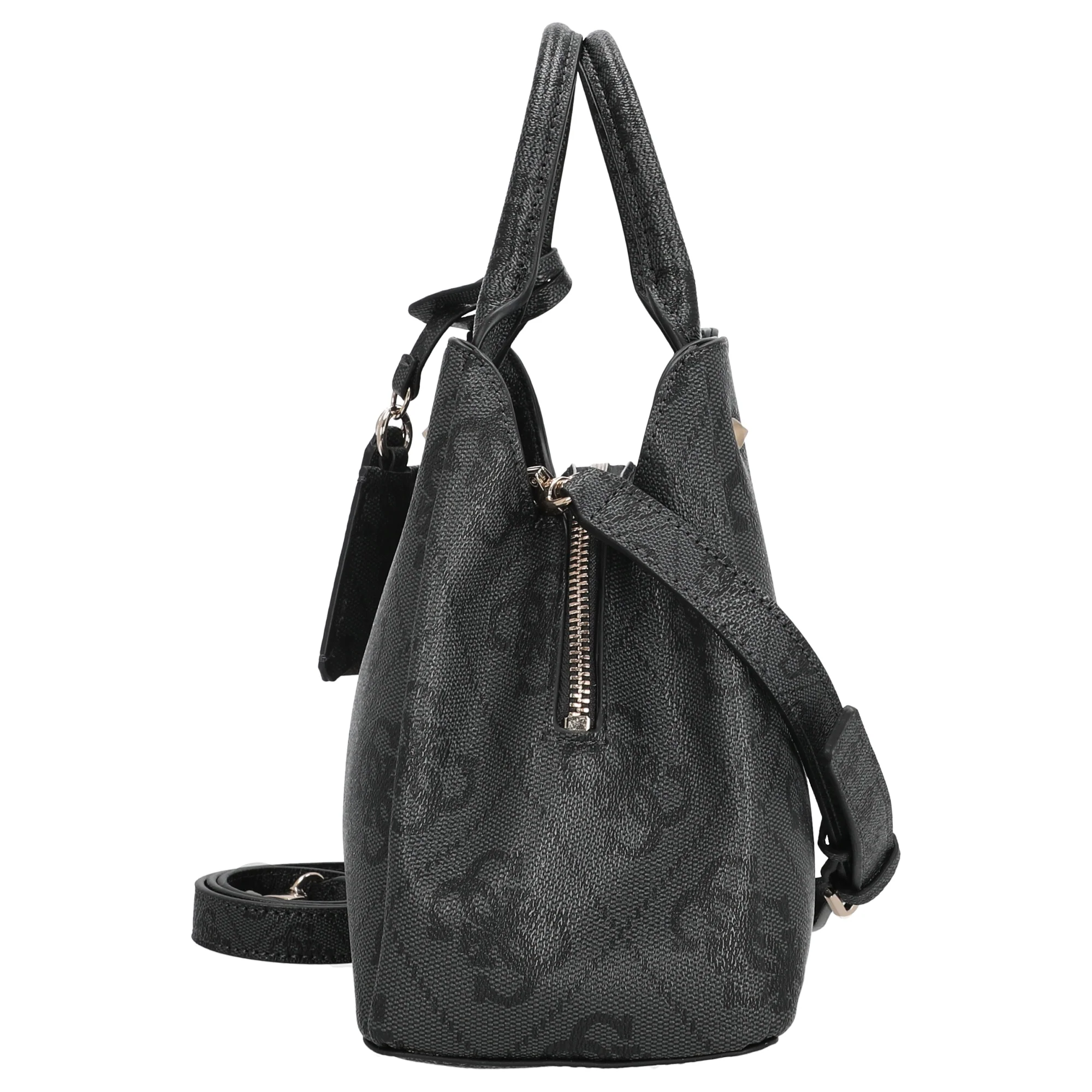 Guess Meridian ll - Henkeltasche 21 cm (coal logo) - Image 3