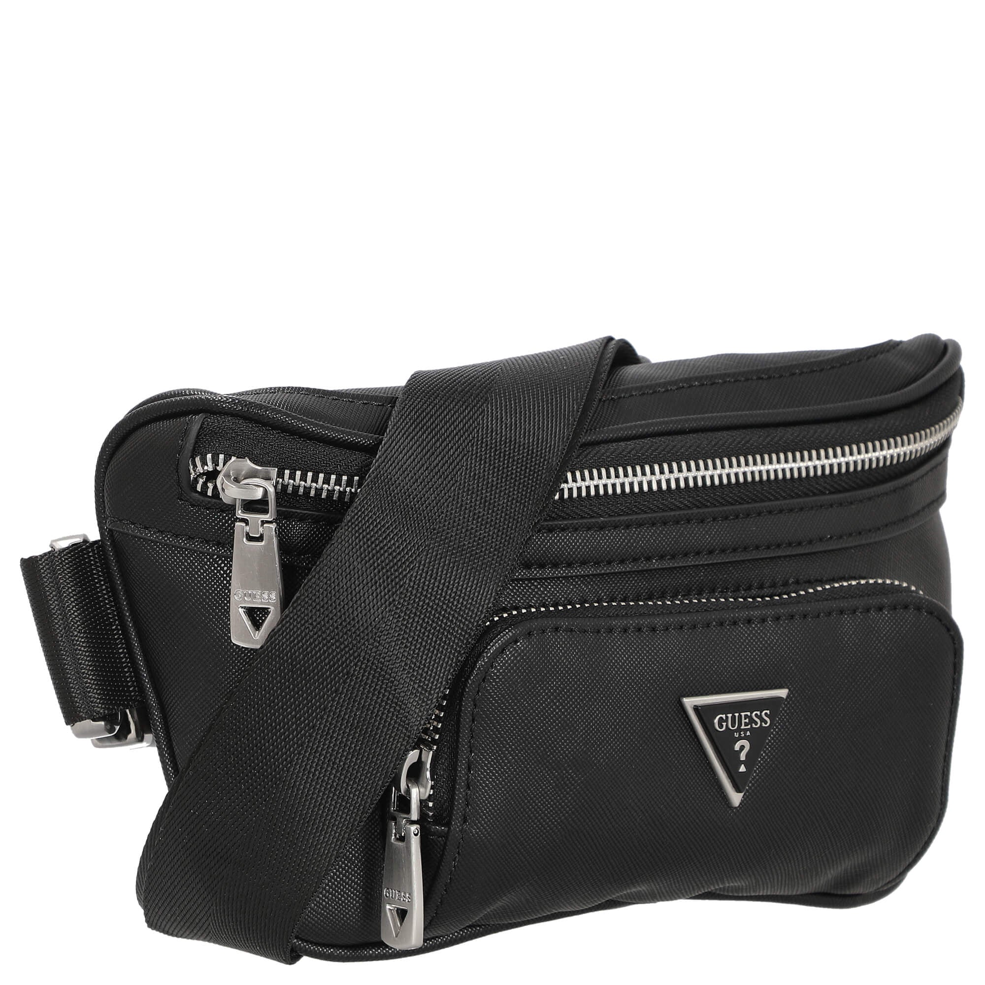 Guess Milano - Gürteltasche 23 cm (black) - Image 5