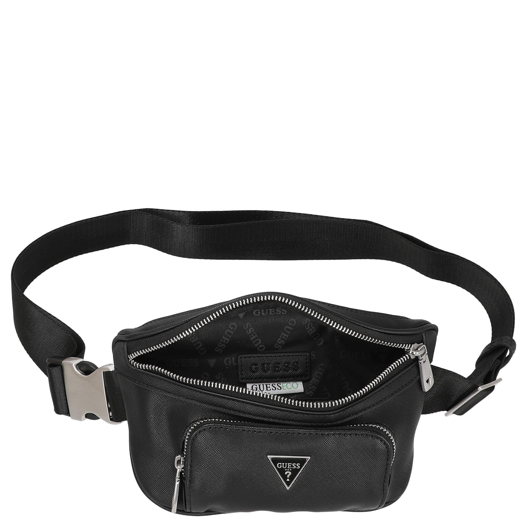 Guess Milano - Gürteltasche 23 cm (black) - Image 6