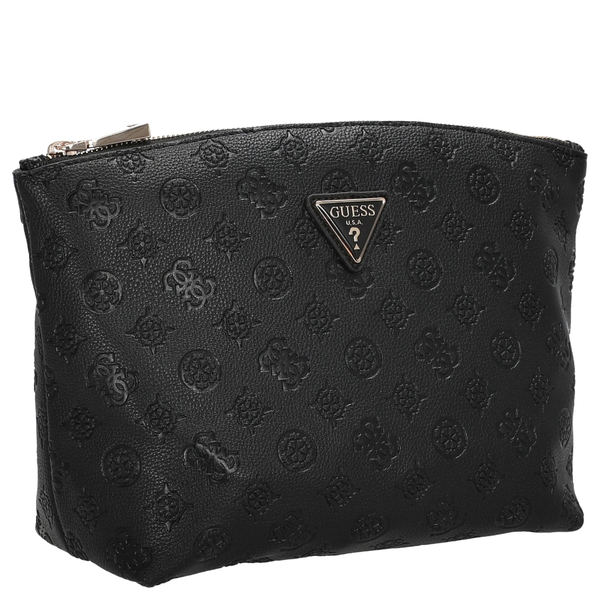 Guess Wilder XL Top Zip - Kulturbeutel (black) - Image 5