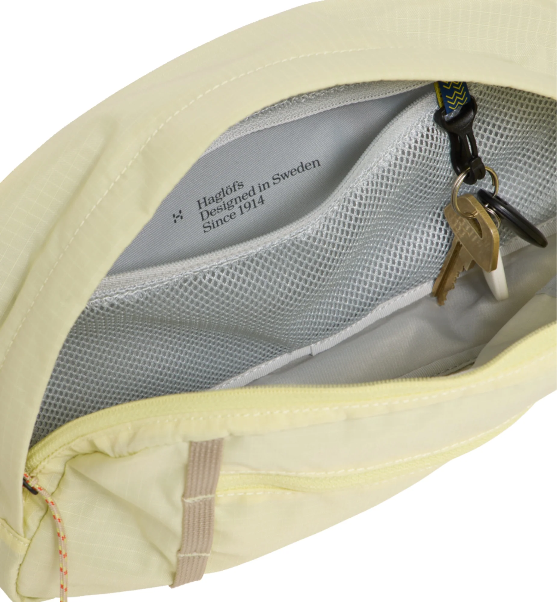 Haglöfs Tight Hip Pack 3,5L - Gürteltasche (yellow rise/chalk beige) - Image 4