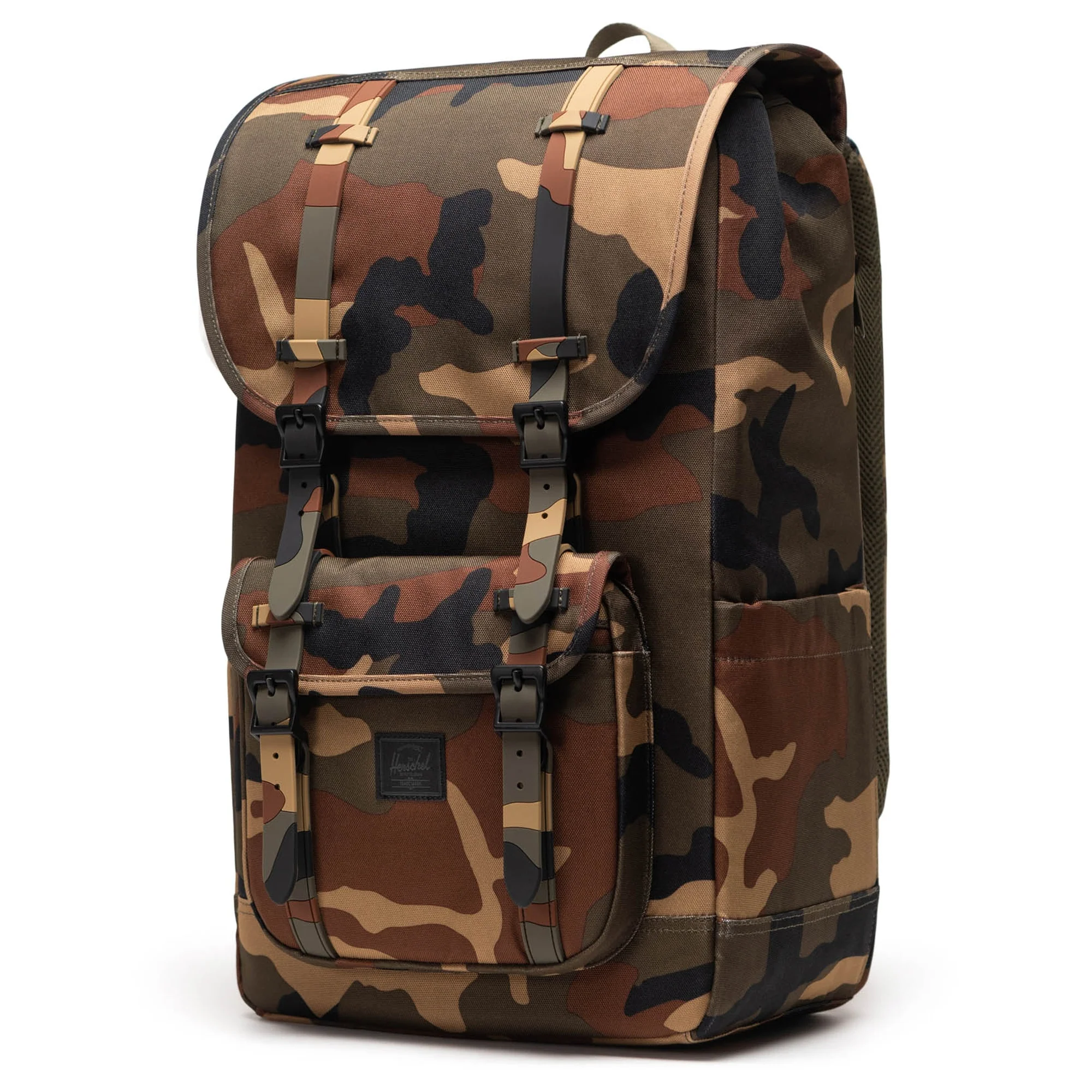 Herschel Little America - Rucksack 16" 49.5 cm (woodland camo/black label) - Image 2