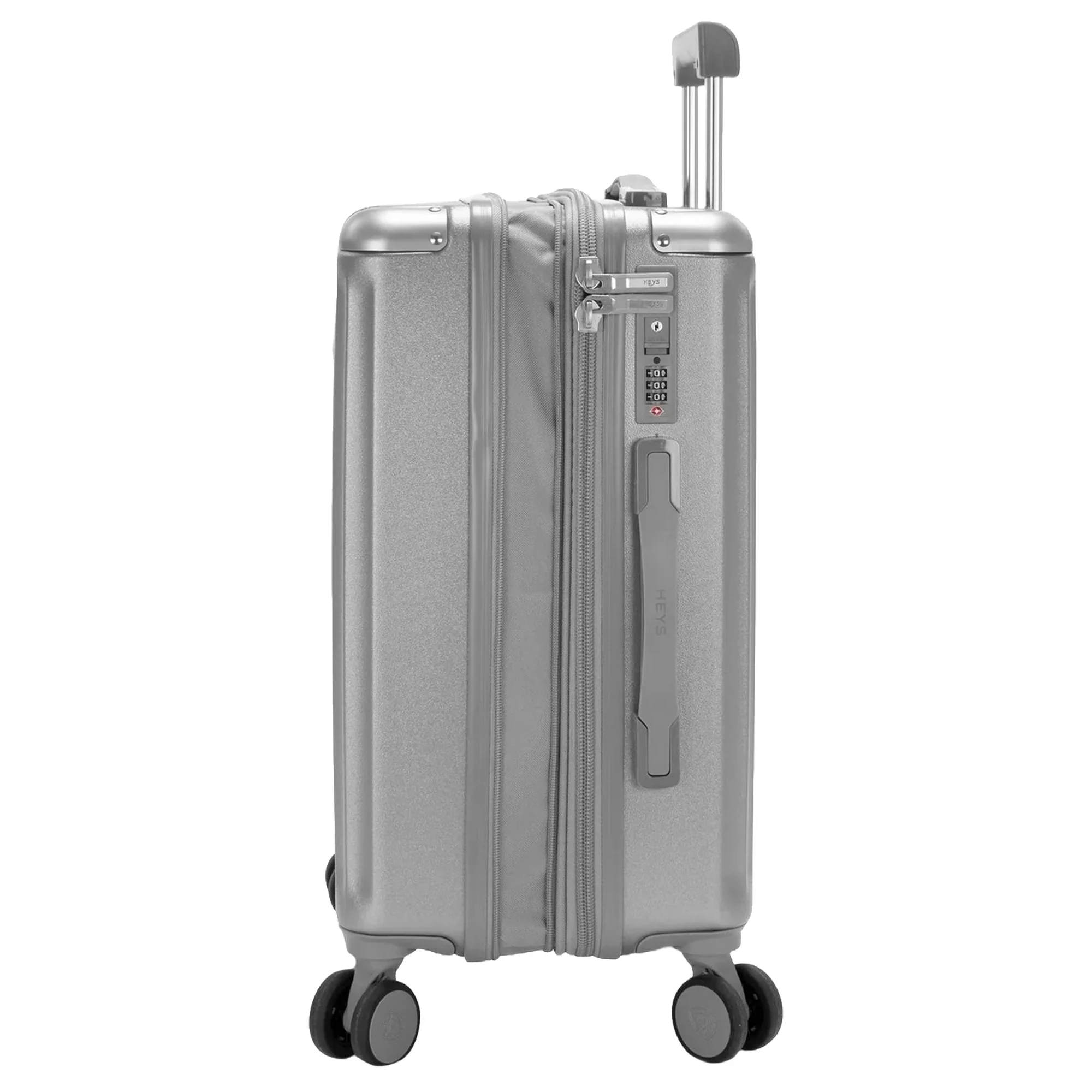 Heys Luxe - 4-Rollen-Kabinentrolley S 53 cm erw. (silver) - Image 3