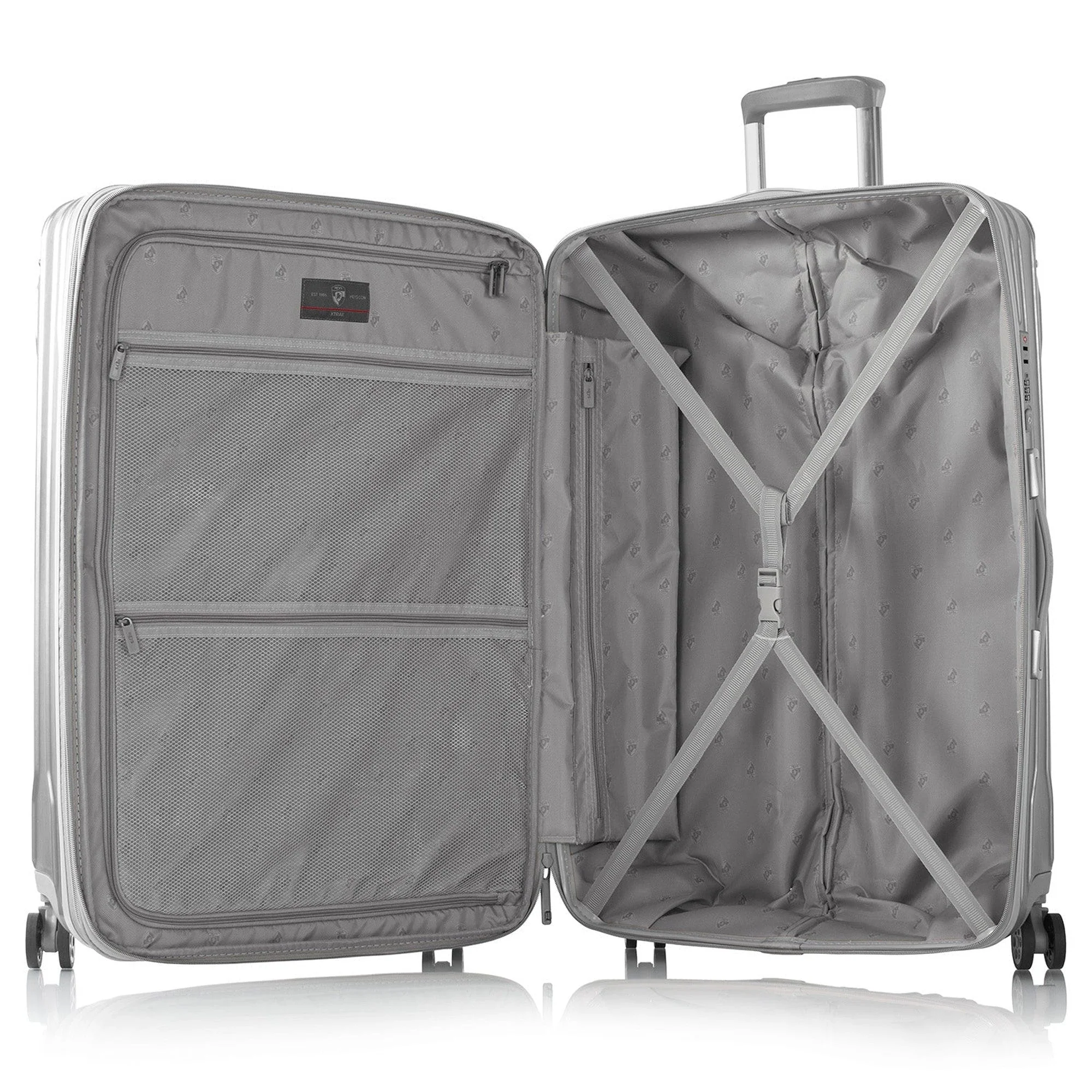 Heys Xtrak - 4-Rollen-Trolley L 76 cm erw. (silver) - Image 5