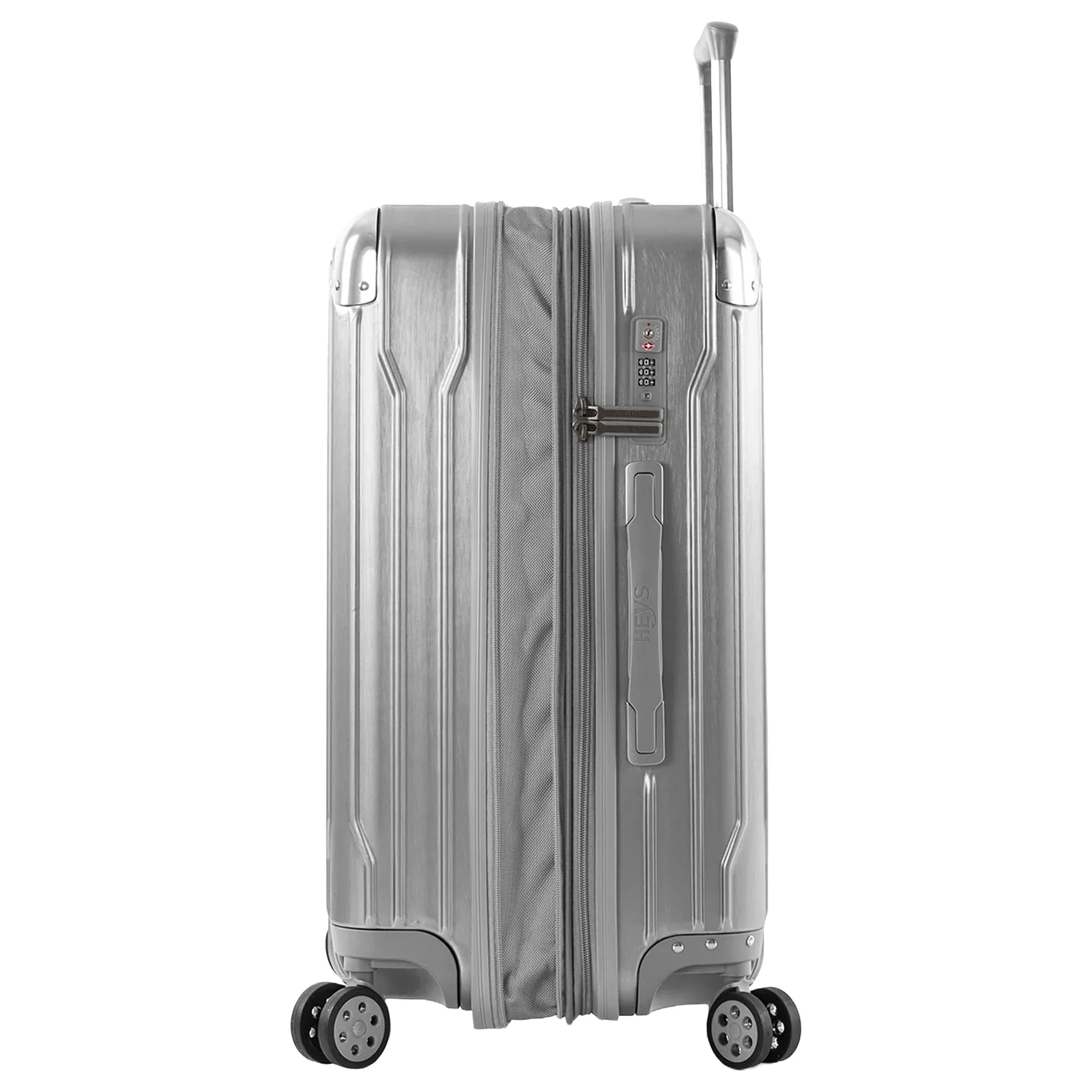 Heys Xtrak - 4-Rollen-Trolley M 66 cm erw. (silber) - Image 3