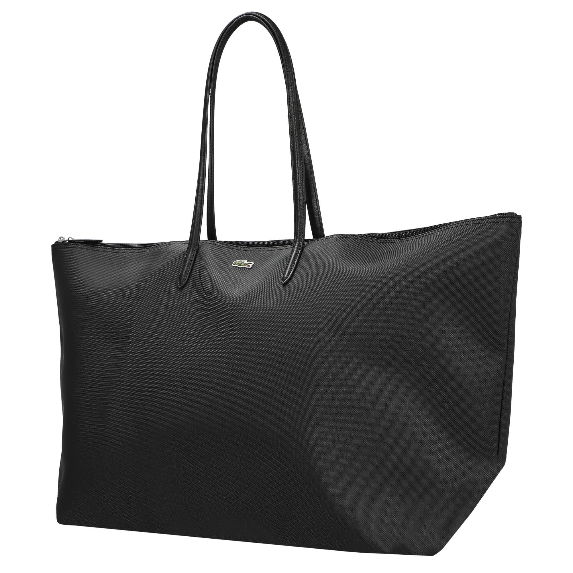 Lacoste L12.12 Concept - Shopper XXL 15" 43 cm (noir) - Image 2
