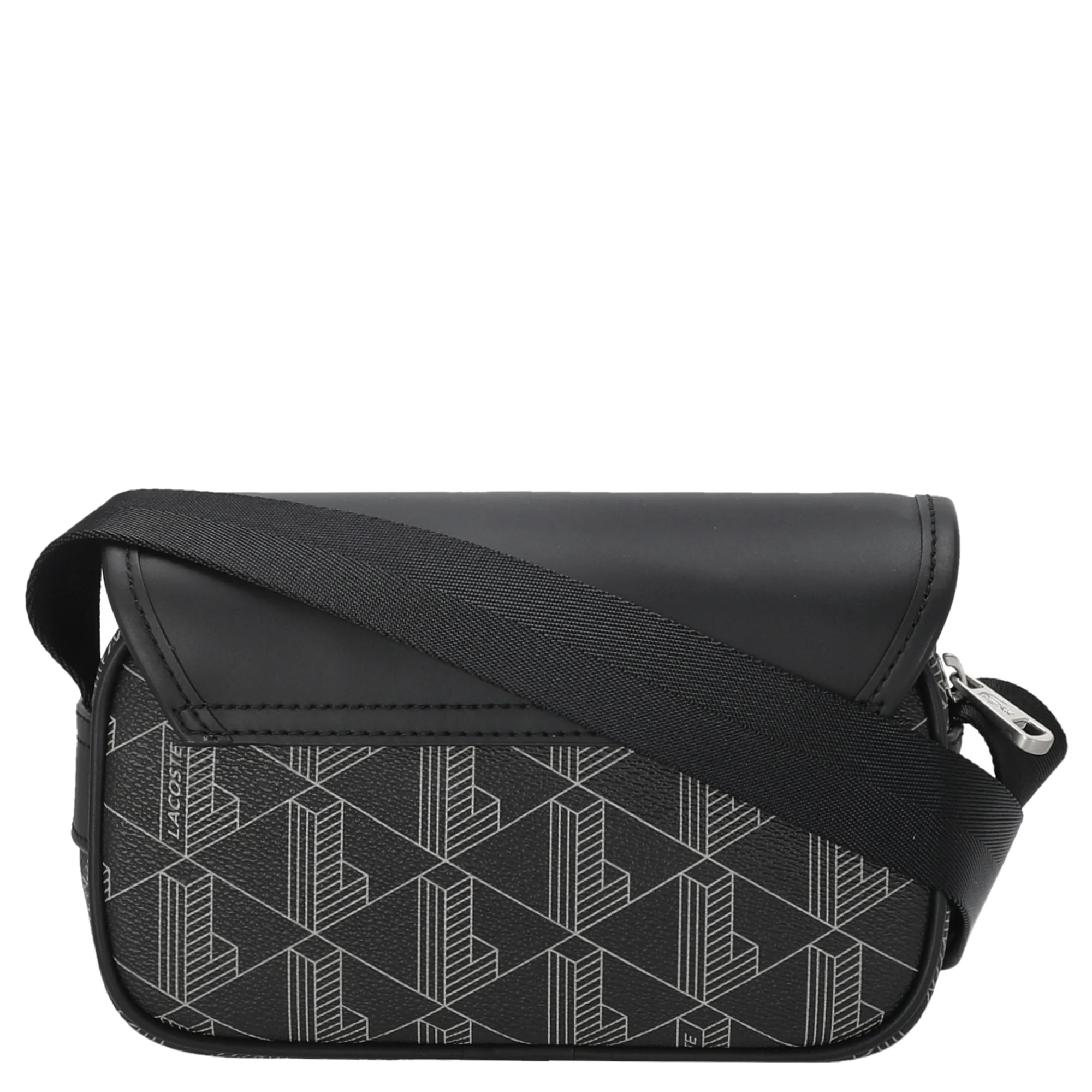 Lacoste The Blend Mini - Umhängetasche 19 cm (monogram noir gris) - Image 4