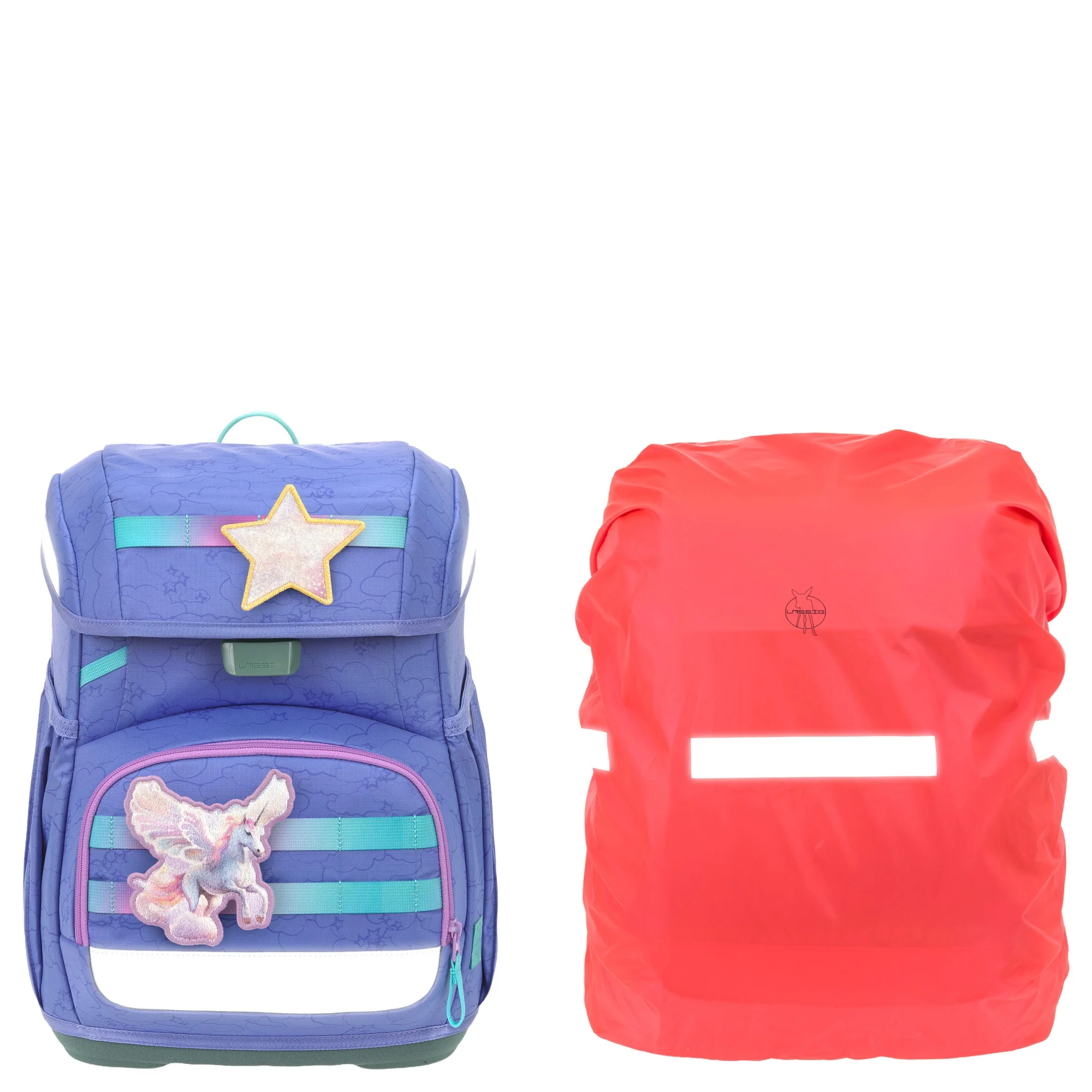 Lässig School Set Light Unique - Schulranzen Set 6tlg. 960g (cloud lilac) - Image 7