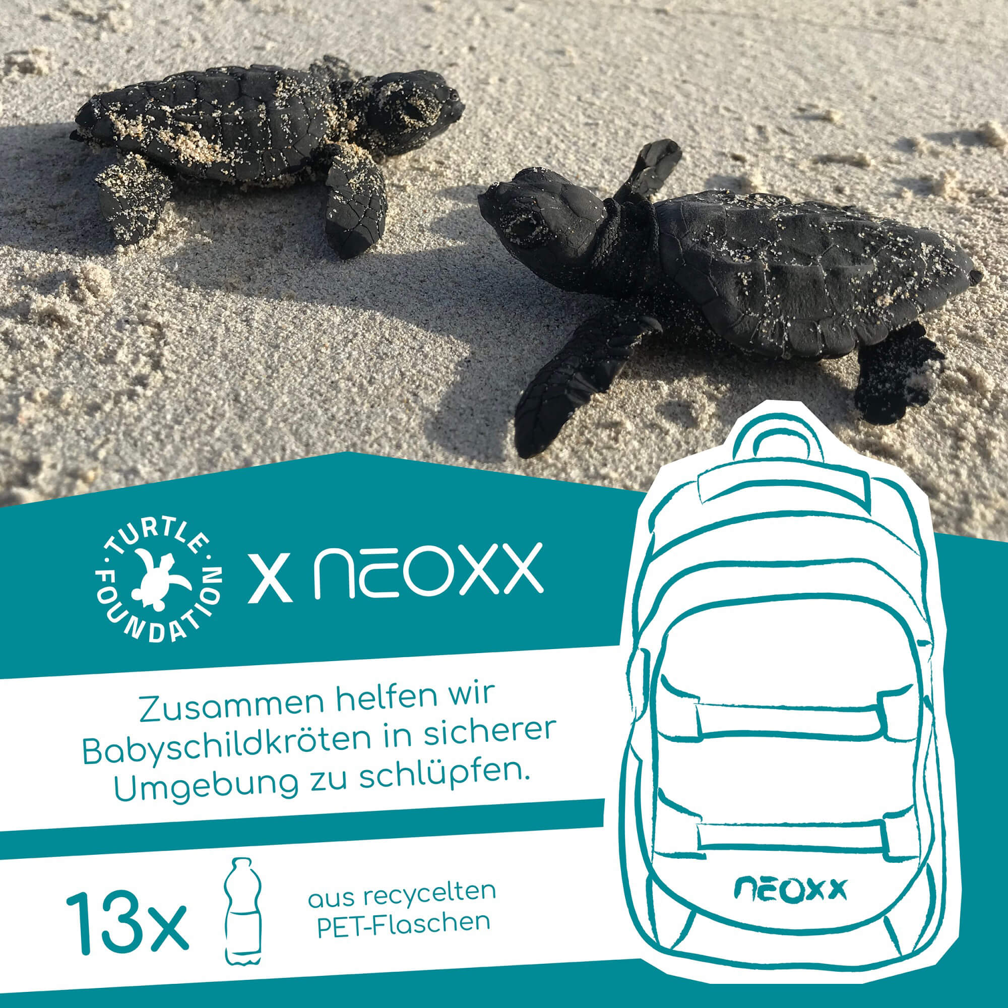 Neoxx ACTIVE PRO - Schulrucksack 45.5 cm (Glitterally perfect) - Image 9