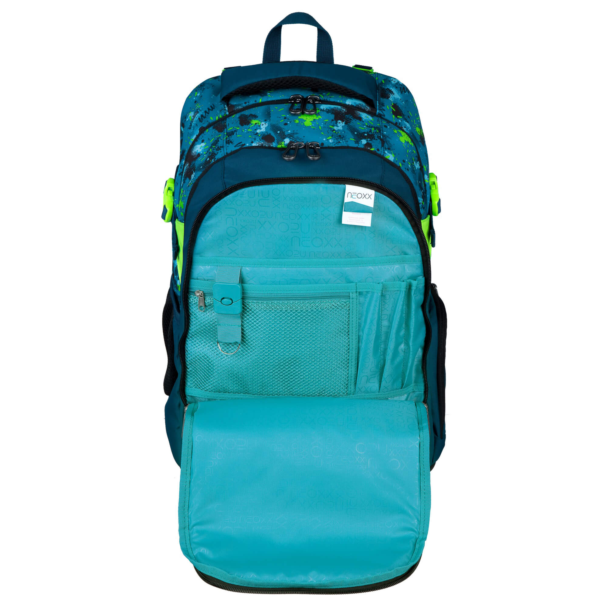 Neoxx ACTIVE PRO - Schulrucksack 45.5 cm (Petrol extreme) - Image 5