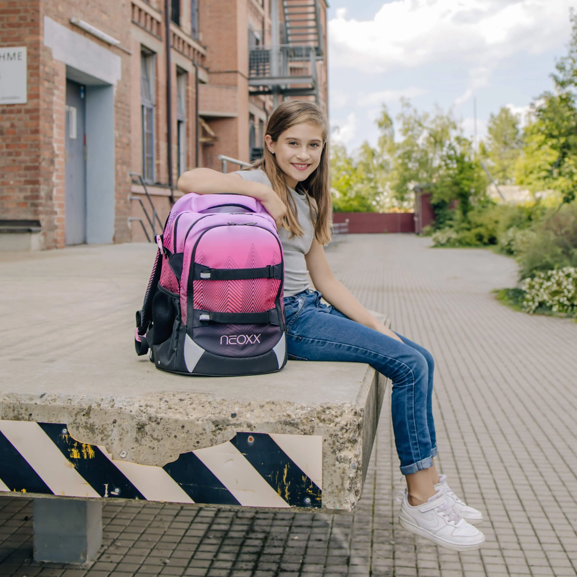 Neoxx ACTIVE PRO - Schulrucksack 45.5 cm (Sweet like sunset) - Image 11