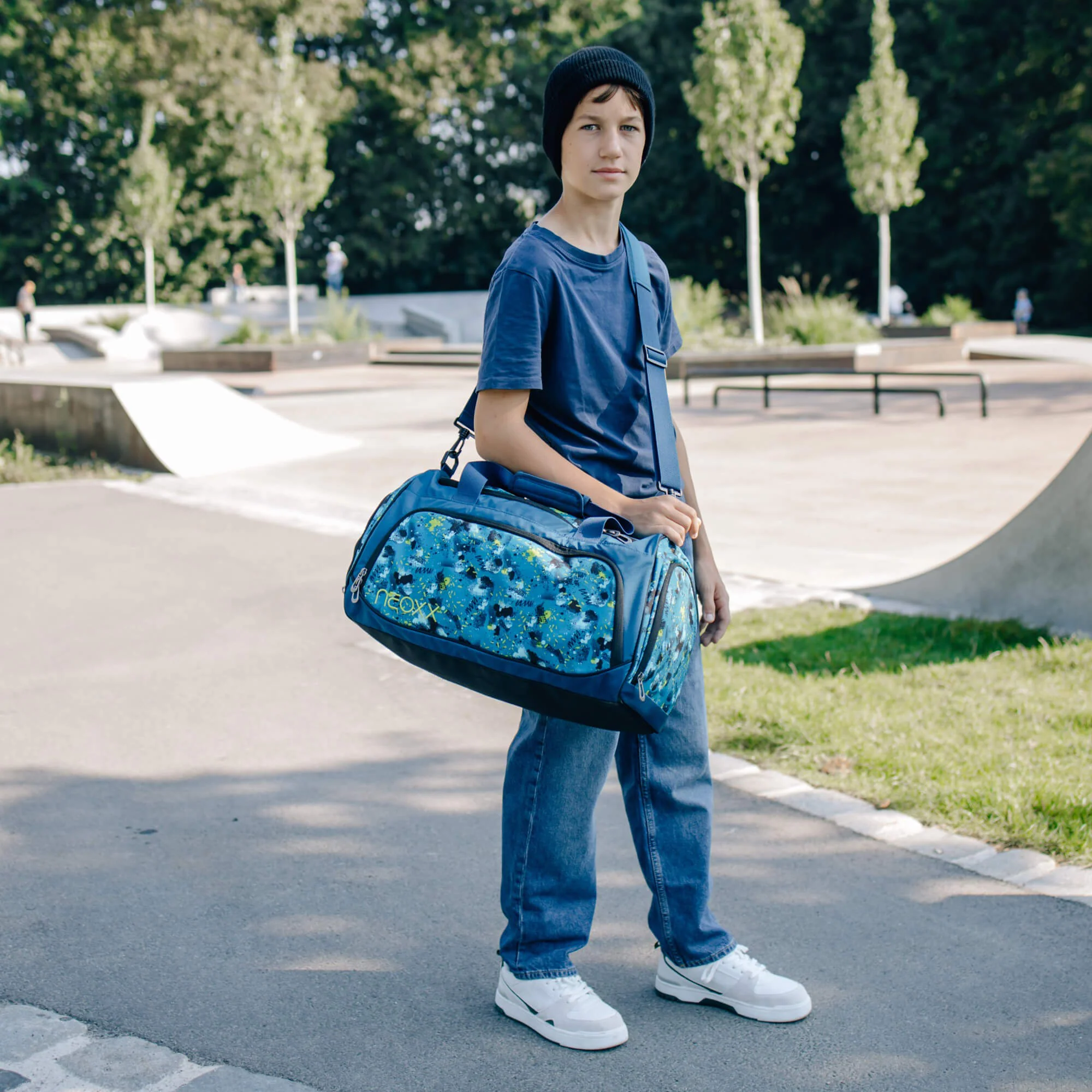 Neoxx MOVE - Sporttasche 43.5 cm (Petrol extreme) - Image 8
