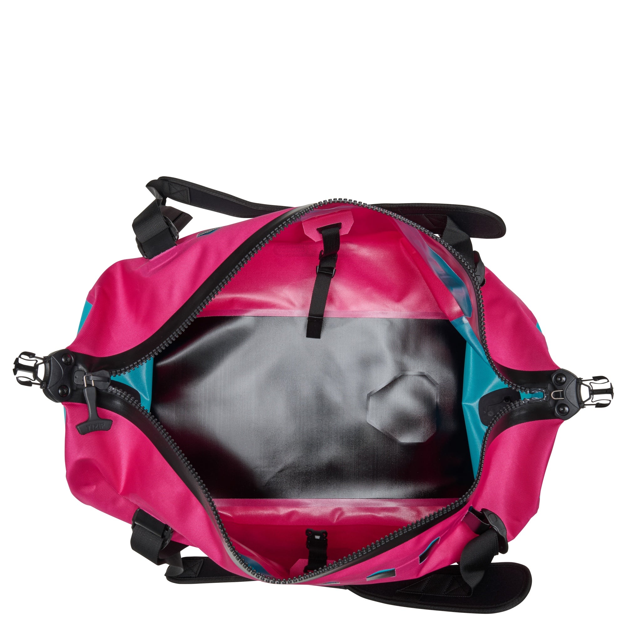 Ortlieb Duffle Lite 40 - Reisetasche / Rucksack 53 cm (blue cyber pink) - Image 4