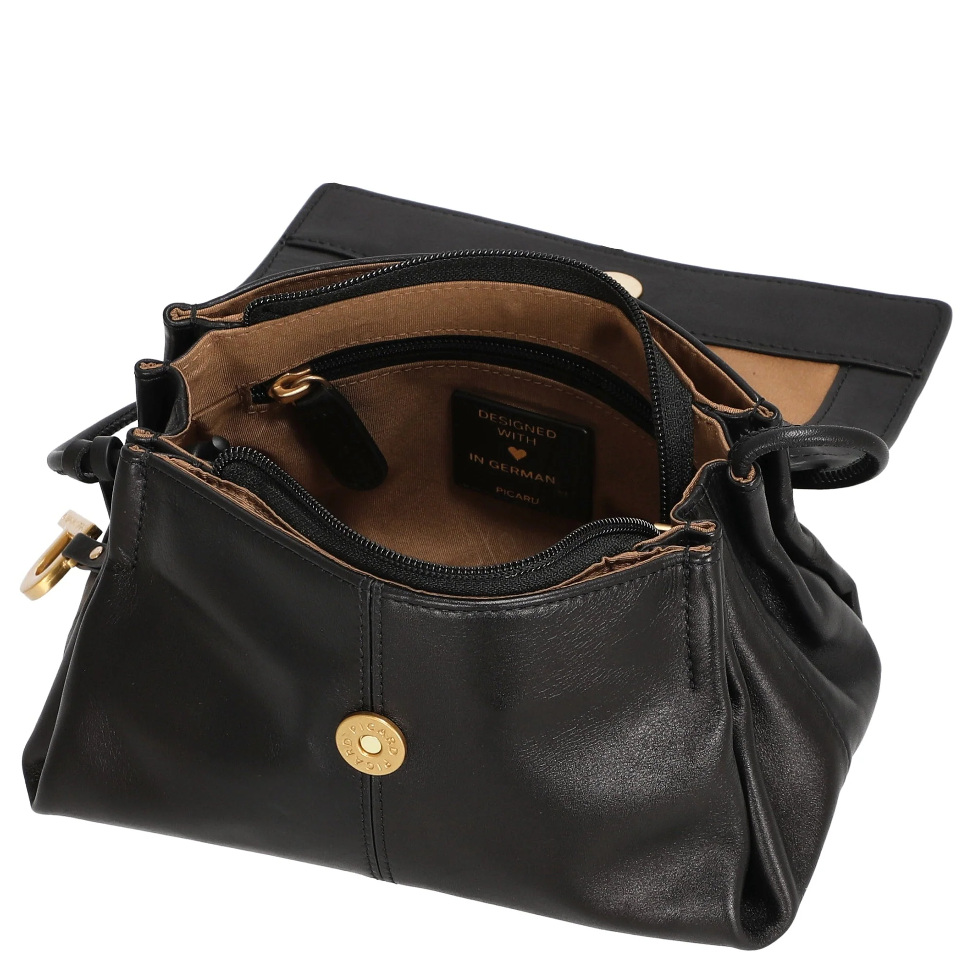 Picard Whisper - Schultertasche 21 cm (schwarz) - Image 6
